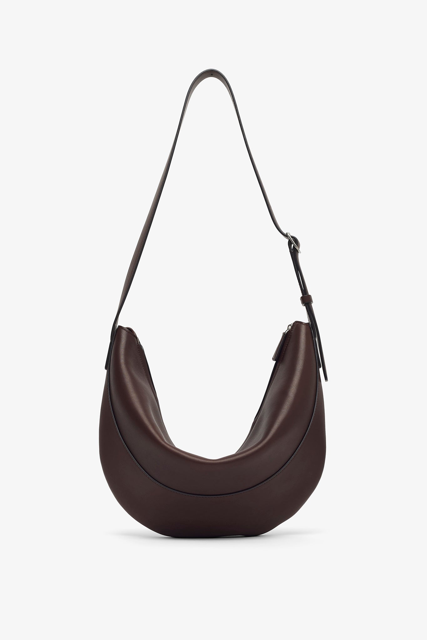 Jouve brown leather shoulder bag