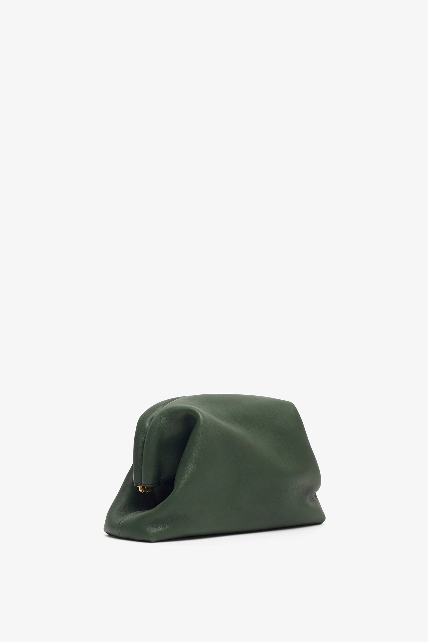 Mira moss green clutch