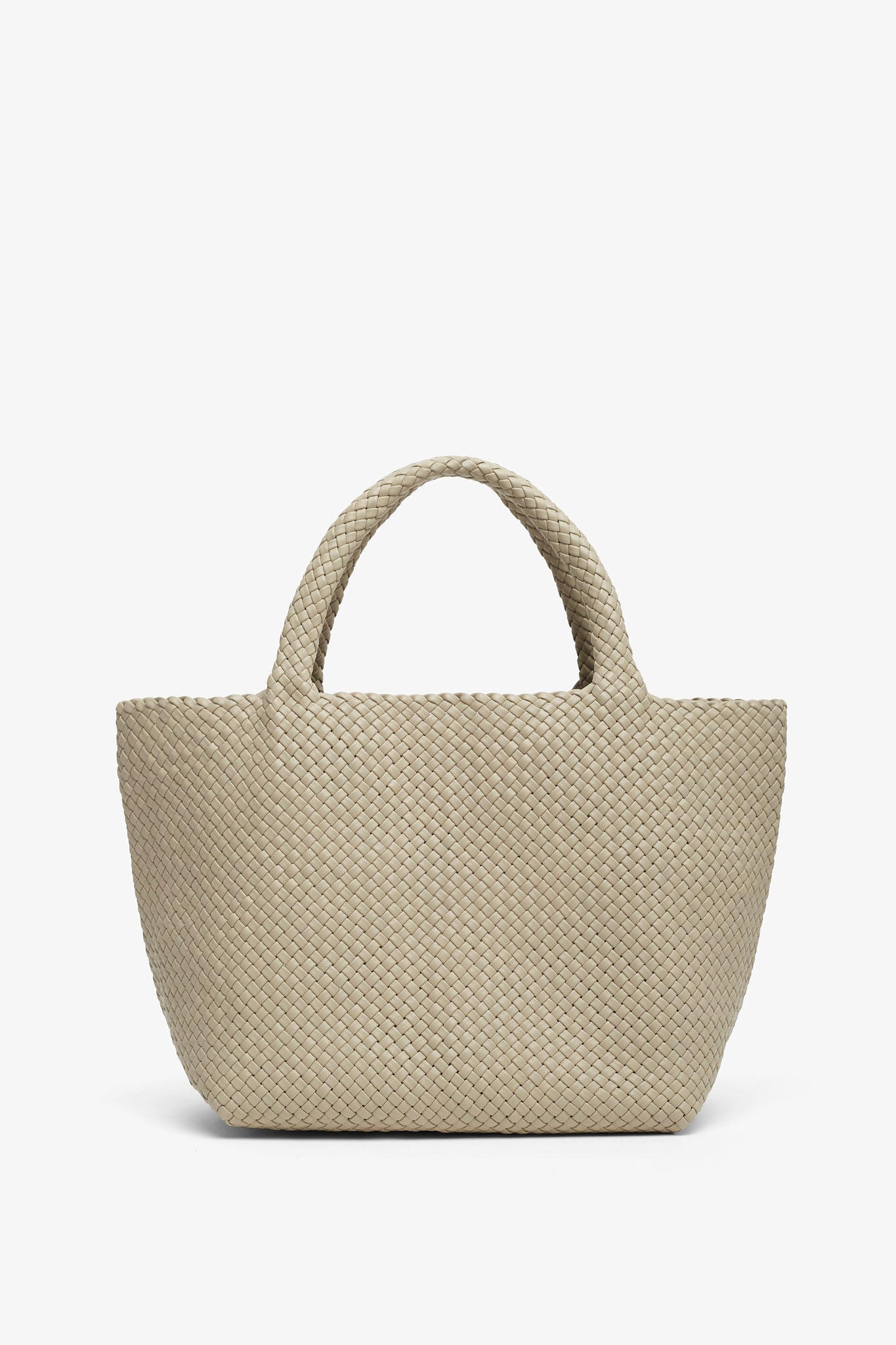 Ruth woven soft leather tote bag