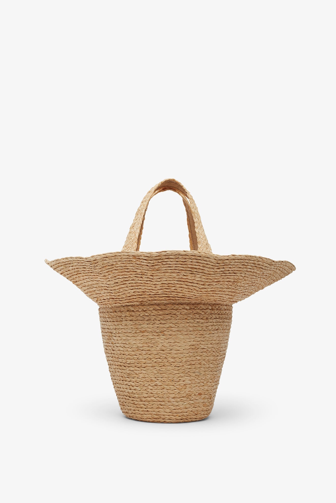 Sol natural straw basket bag