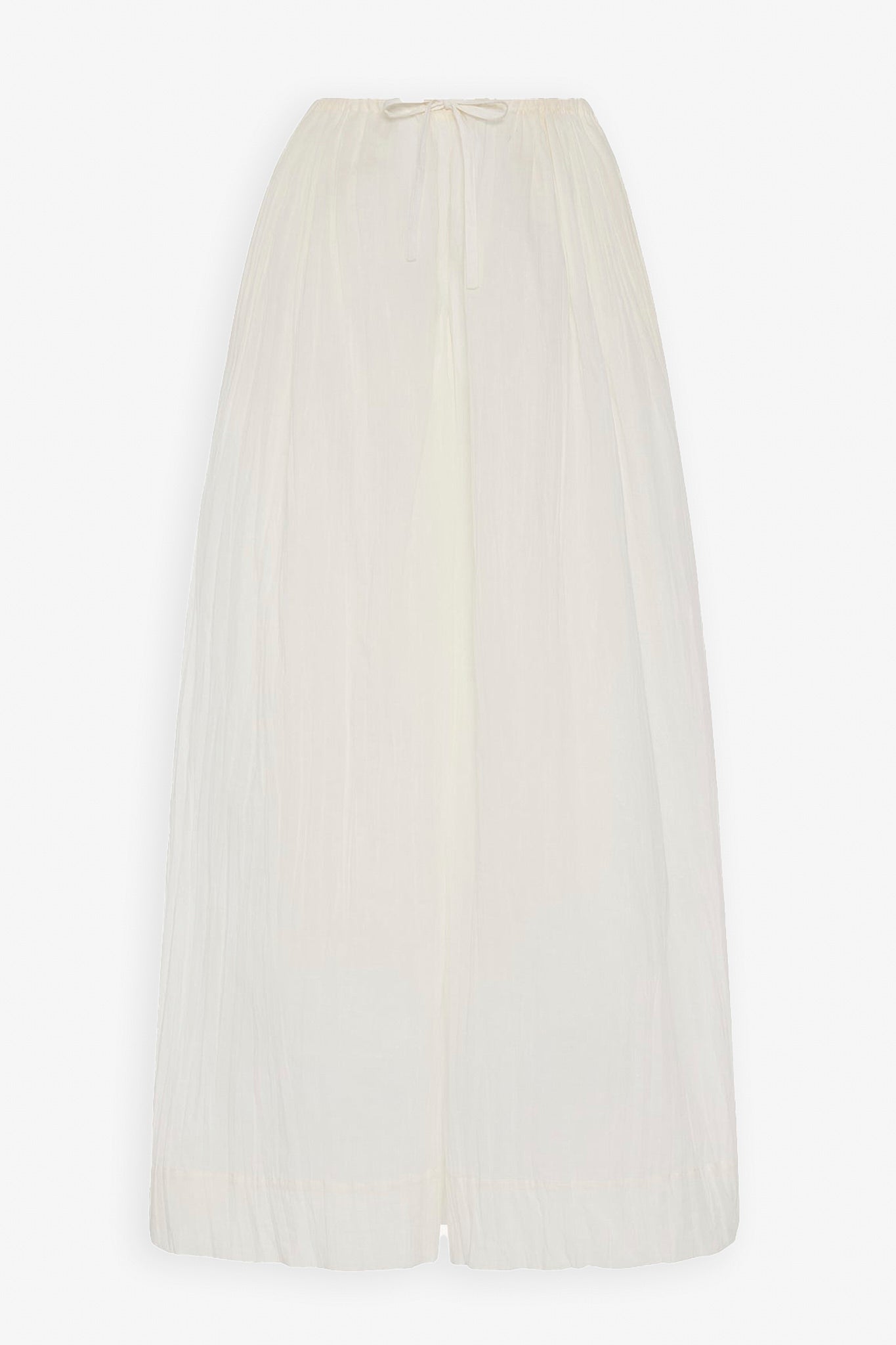 Hypnosta cotton poplin wide leg pants