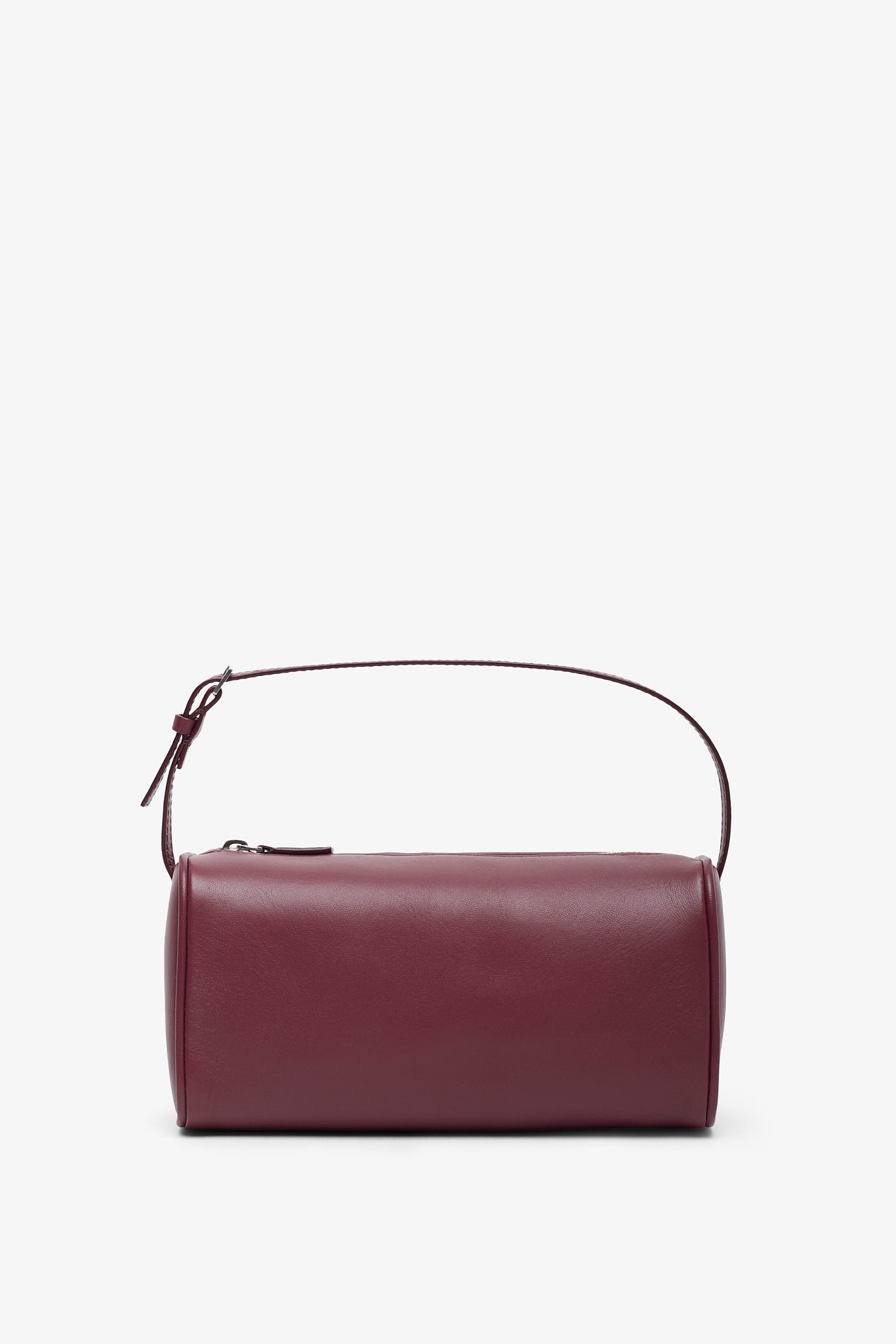 90S burgundy leather bag