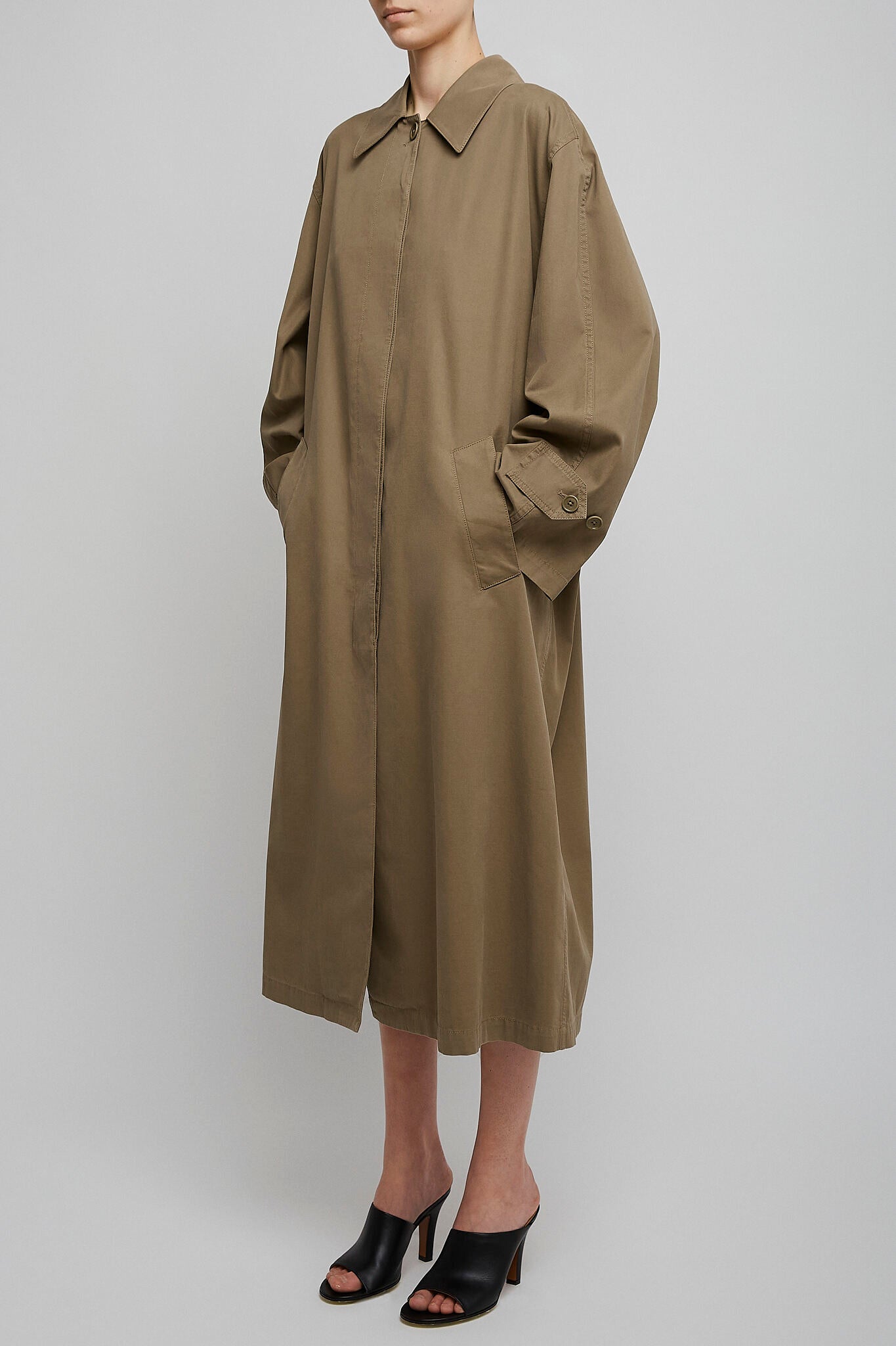 Rocco taupe coat
