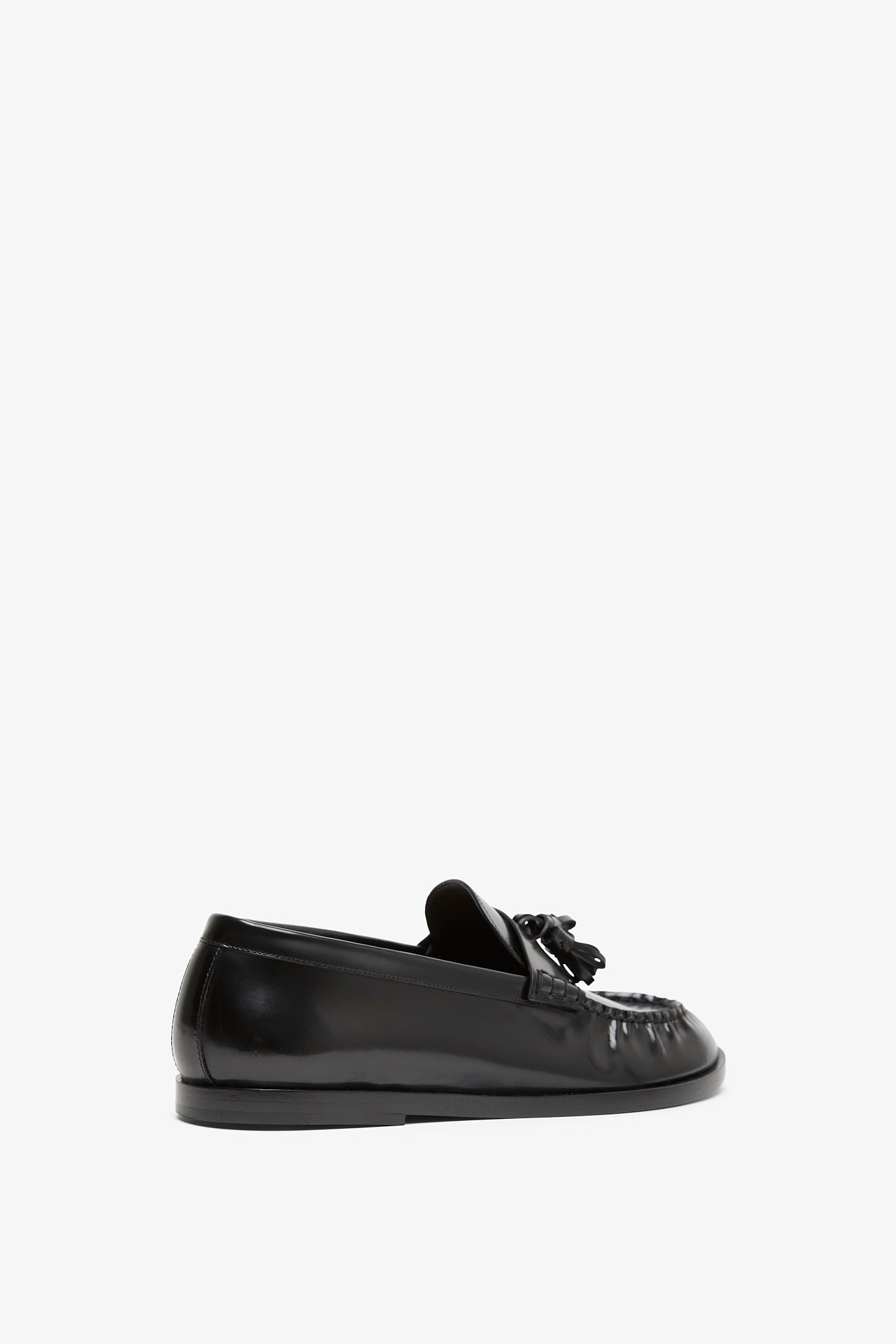 Polished leather loafers