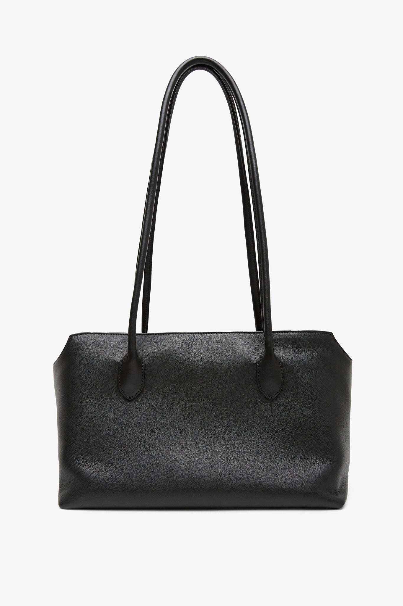 Terrasse black leather bag
