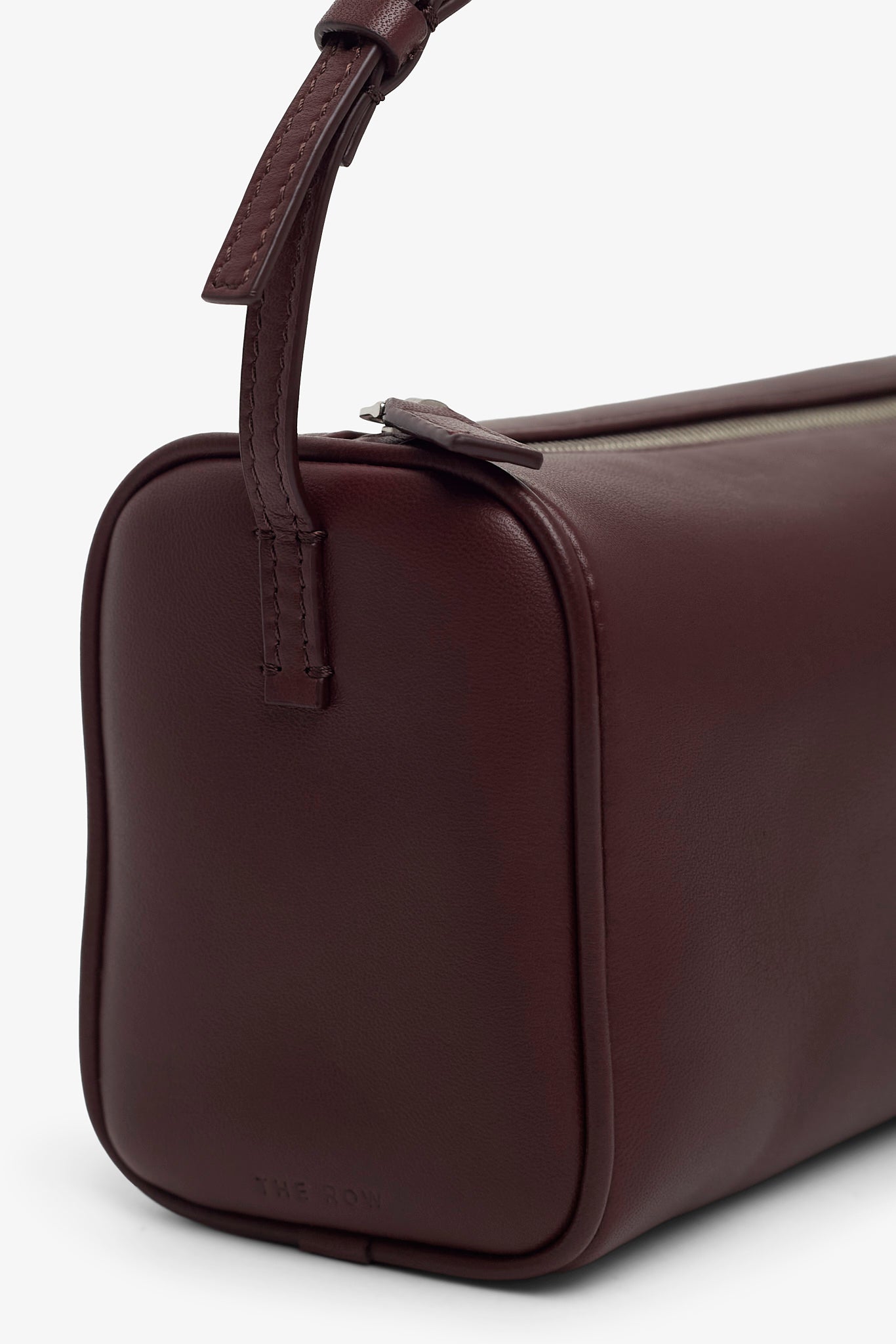 90s burgundy leather bag