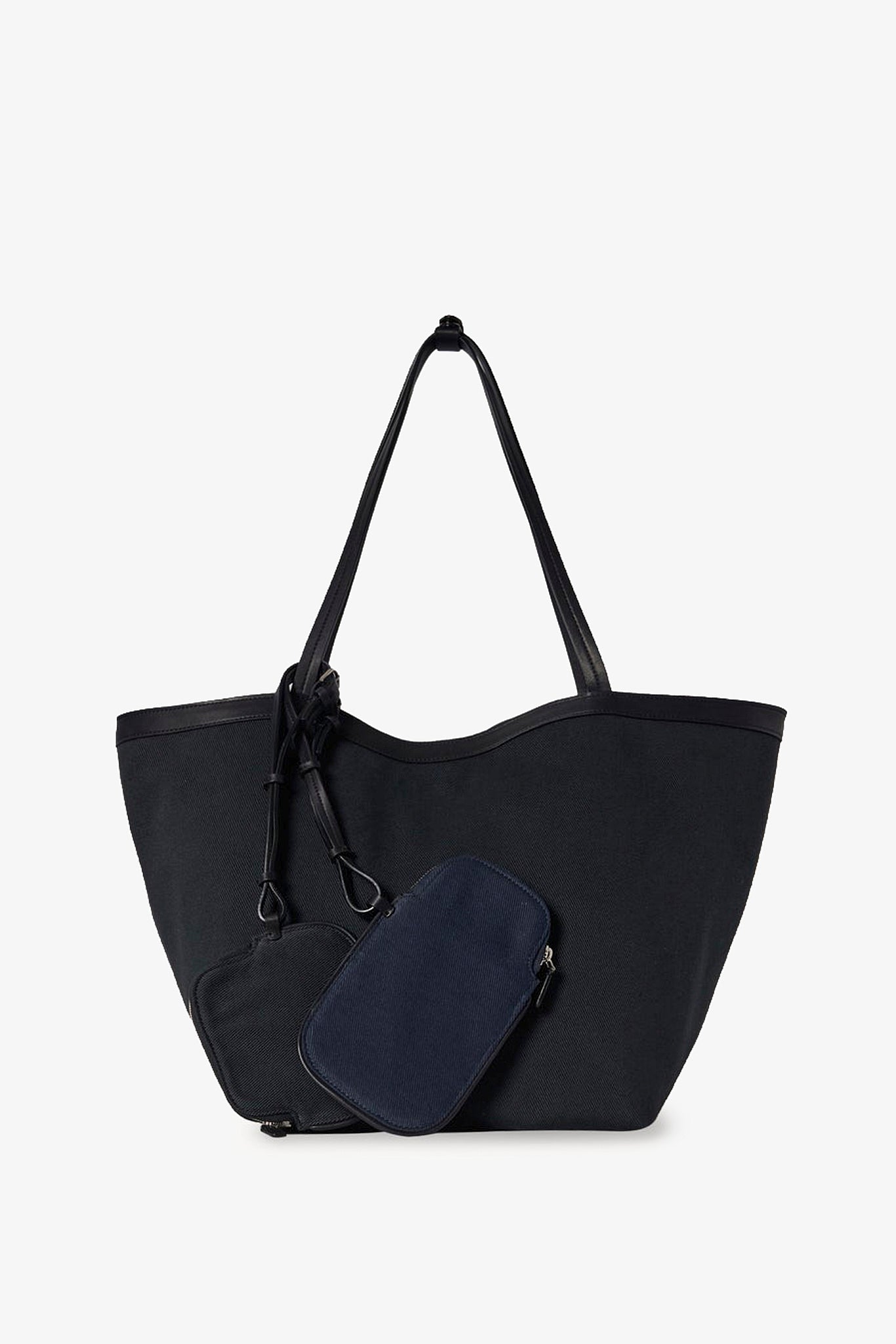 Park tote three black canvas bag