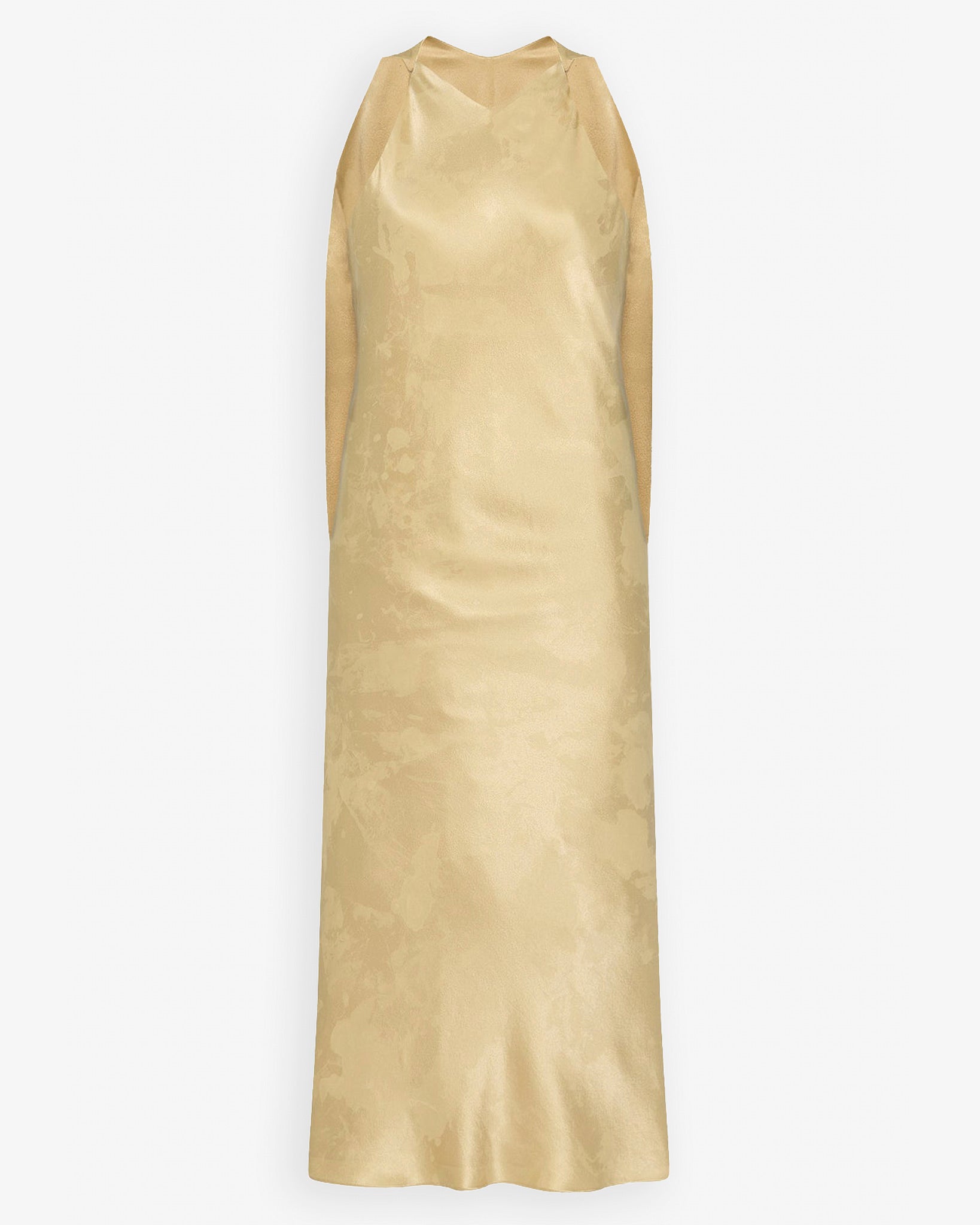 Baras textured crepe silk dress