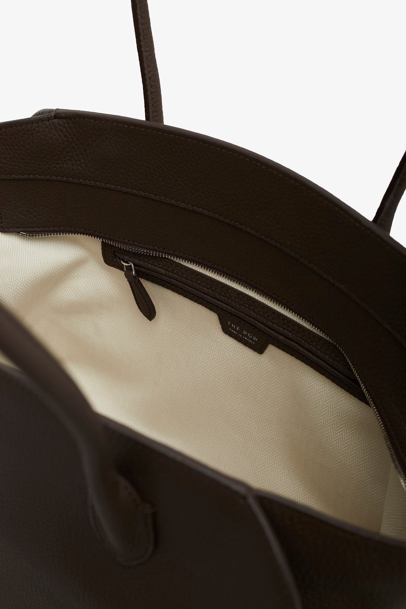 Marlo 14 dark brown tote bag