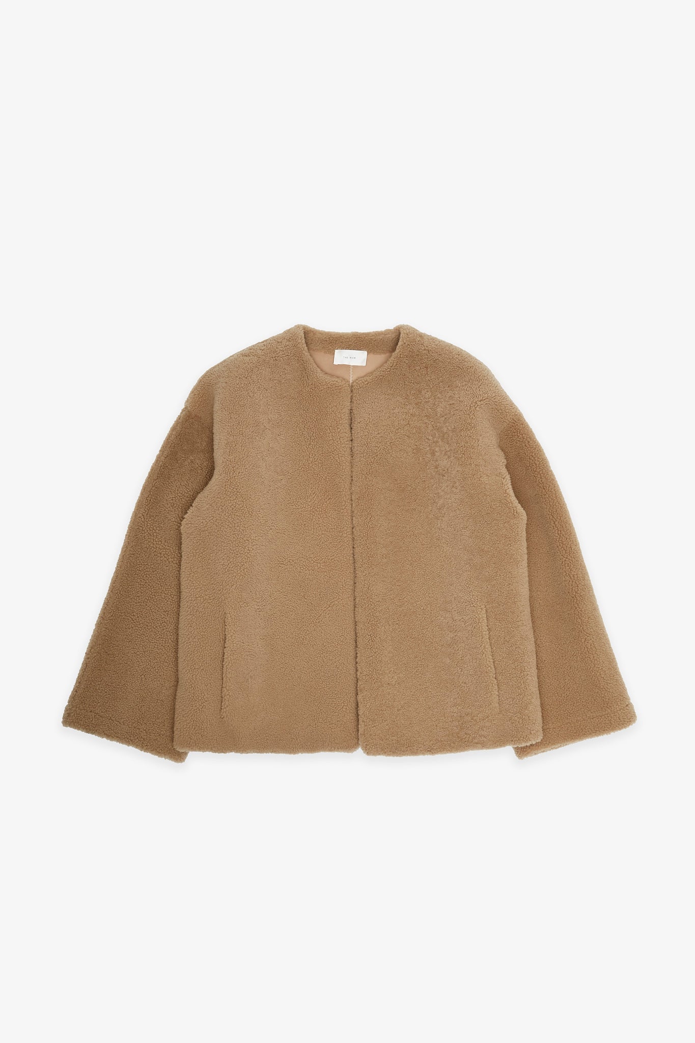 Valorin beige shearling jacket
