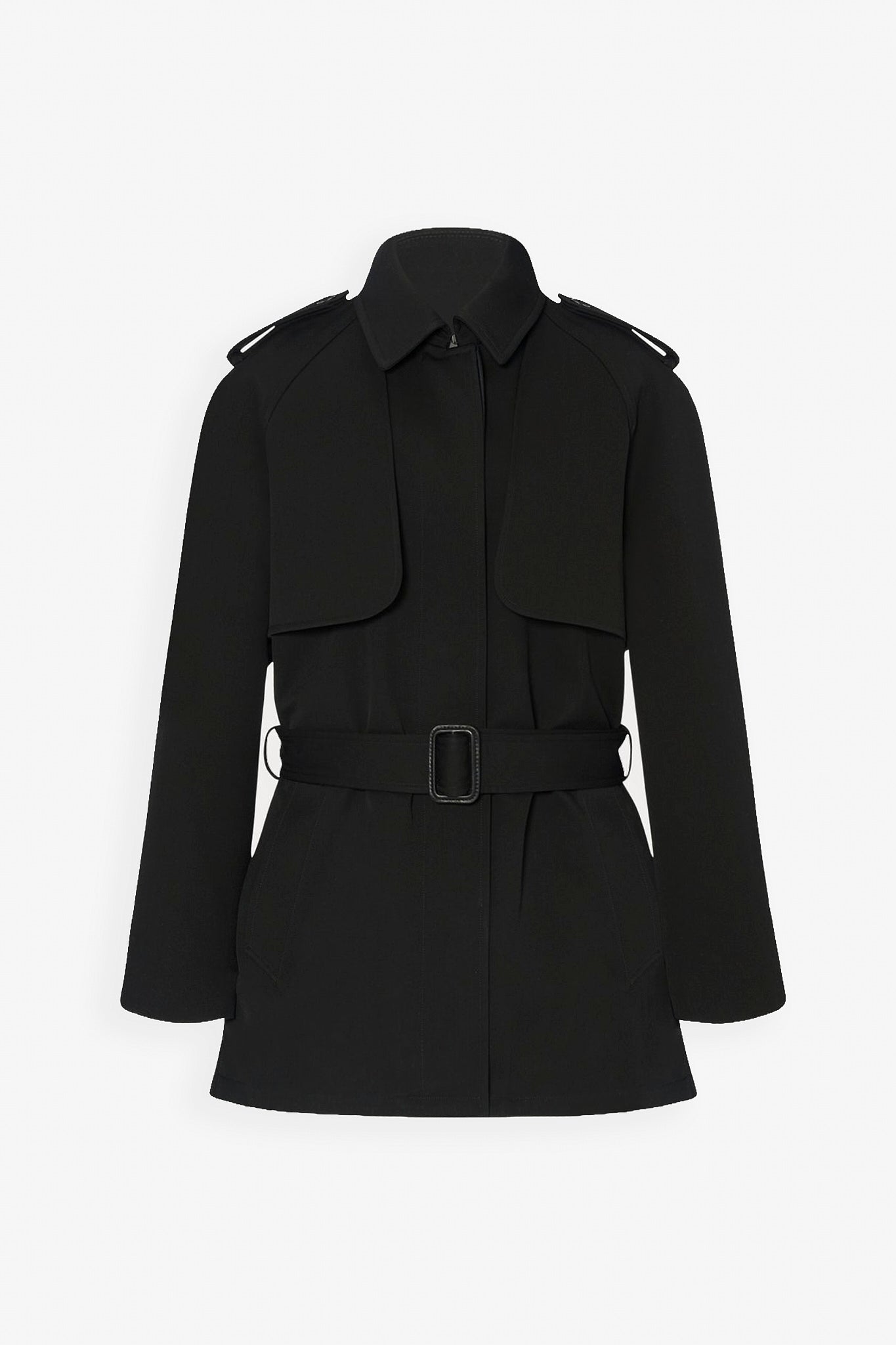 Usuaia black wool jacket