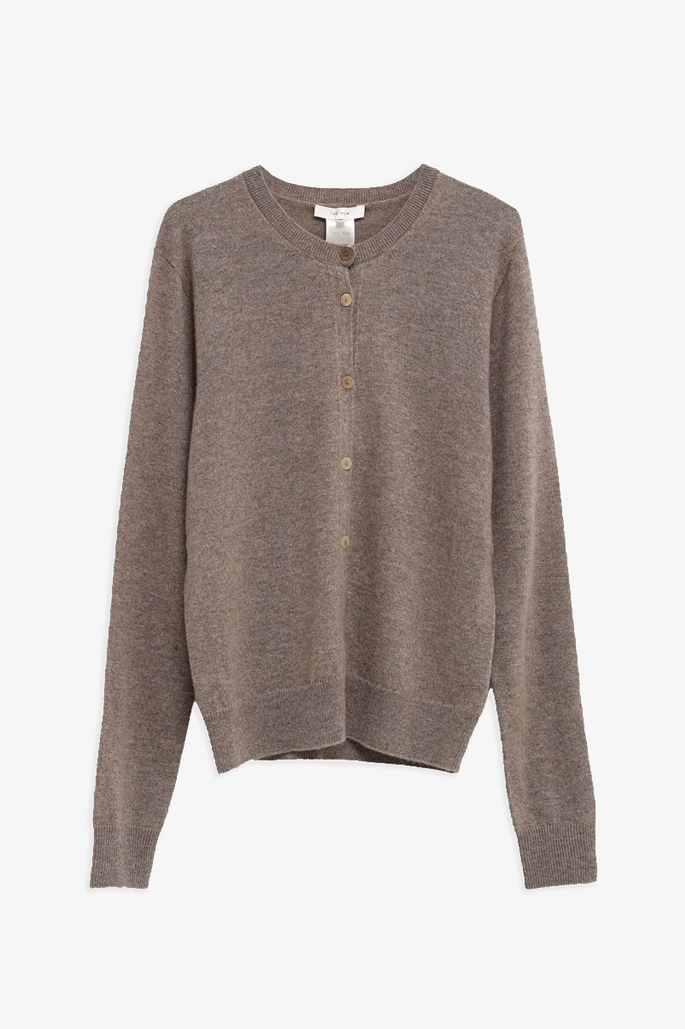 Maui pebble beige cashmere cardigan