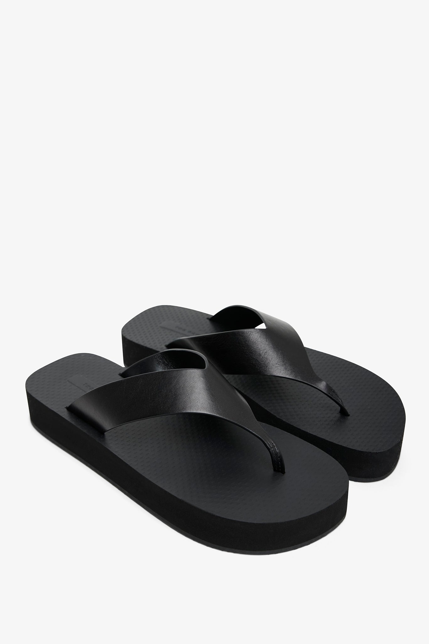 Dune flatform ginza black slides