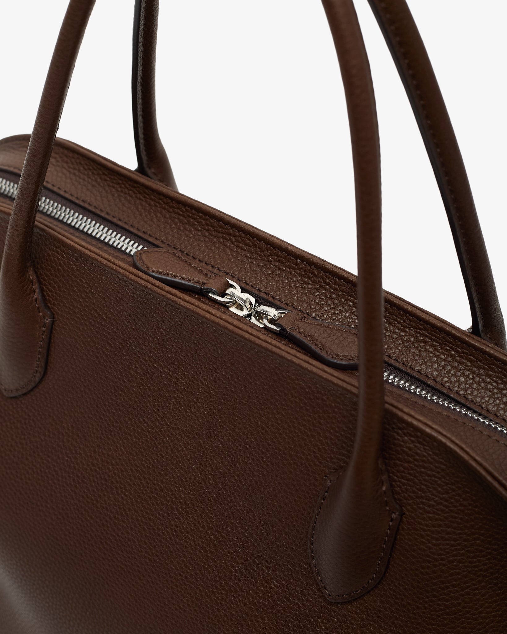 Agnes 15 dark brown bag