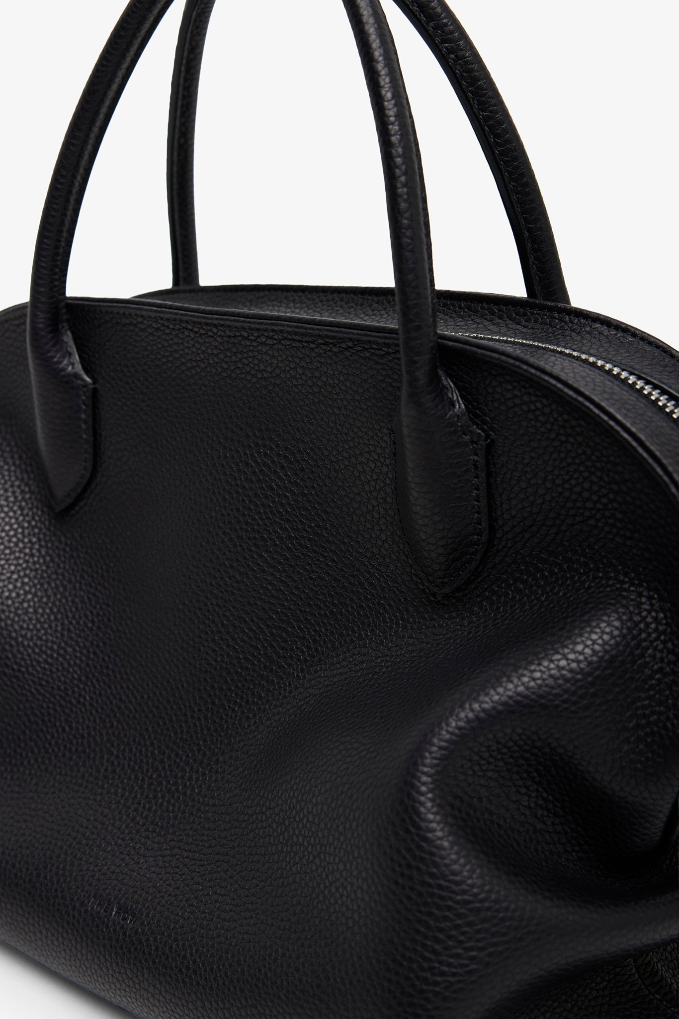 Agnes 12 black leather bag