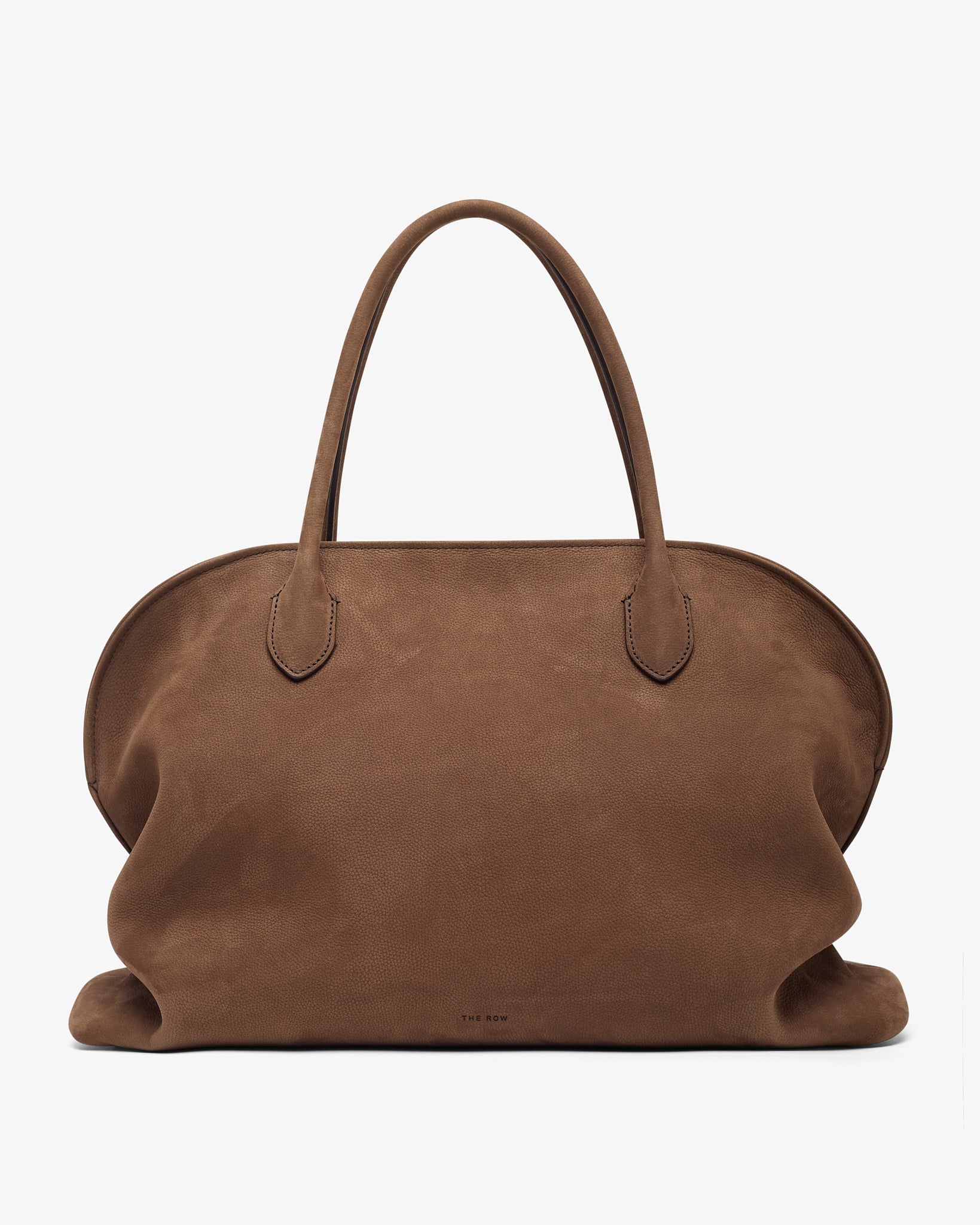 Agnes 15 beige suede bag