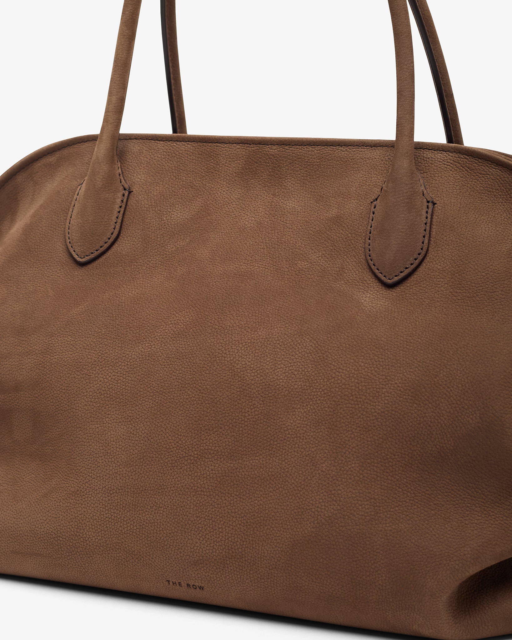Agnes 15 beige suede bag