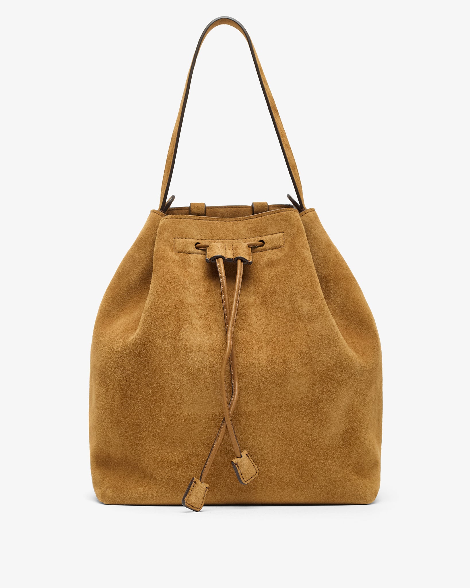 Backpack 9 light brown suede bag