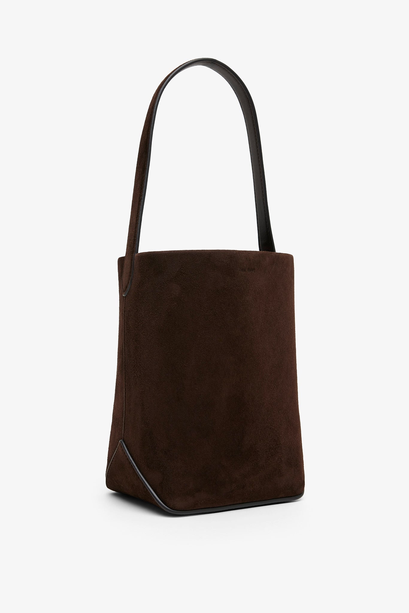Small N/S Park dark brown tote bag
