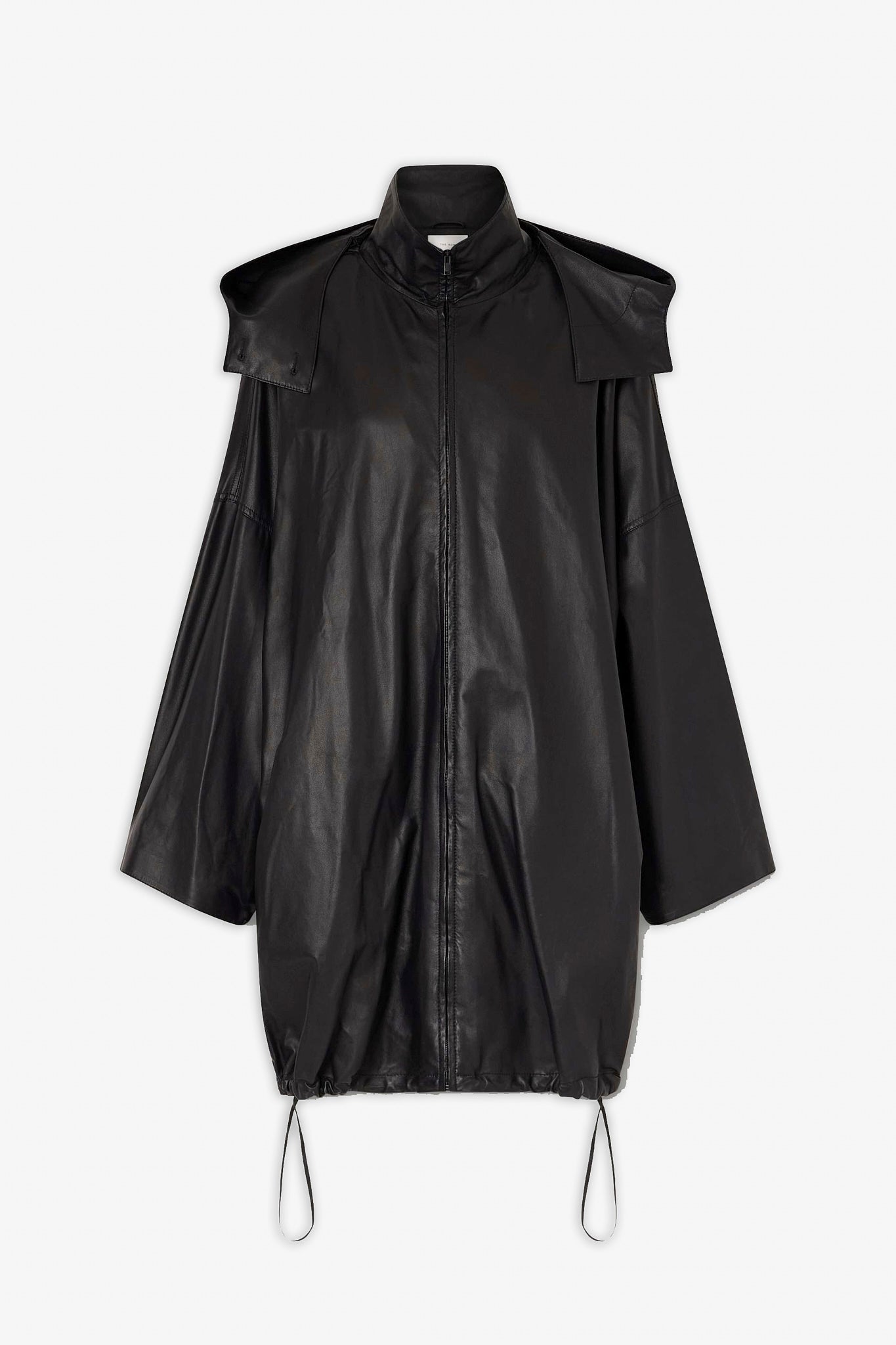 Cassandre black leather coat