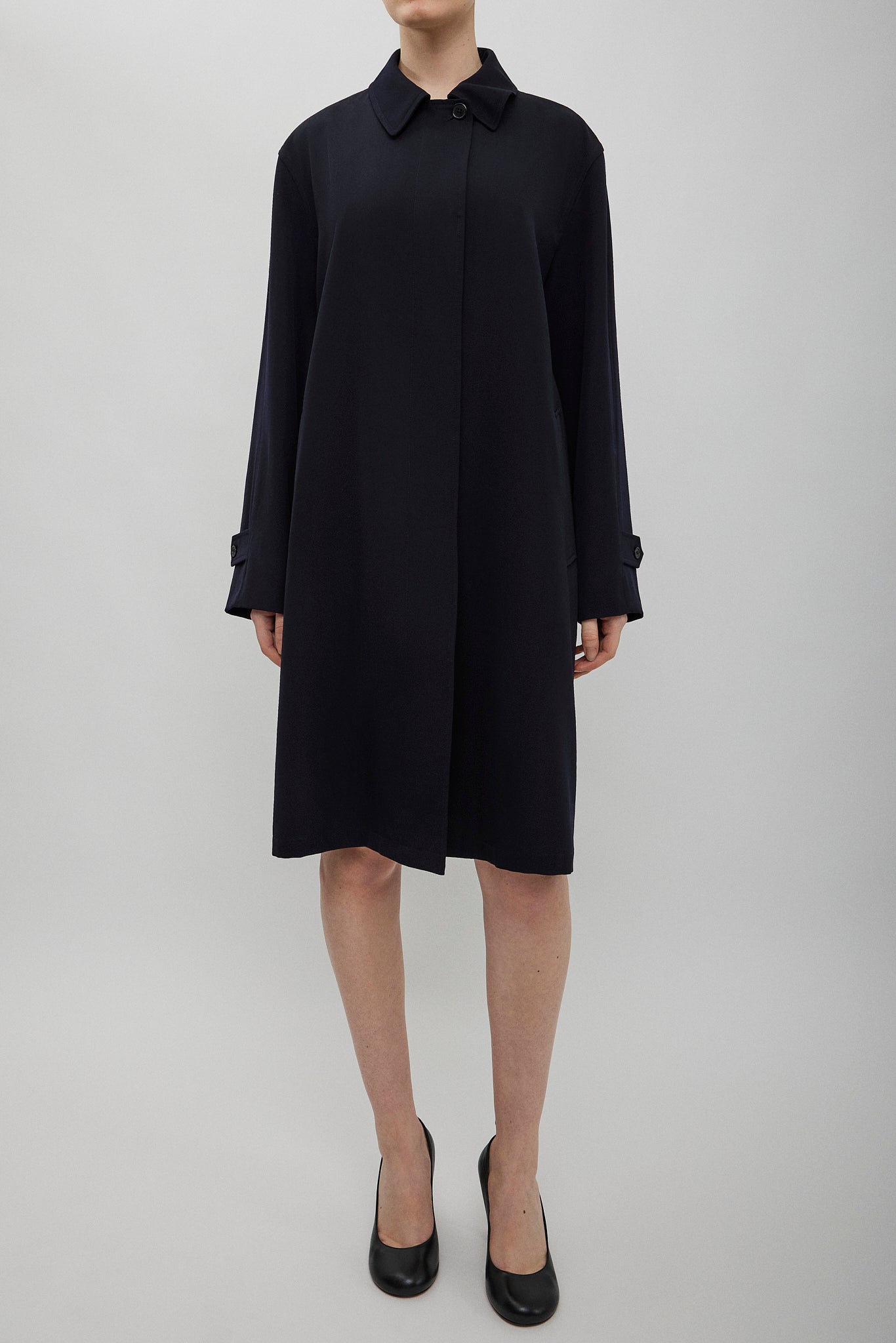 Dayton dark navy coat