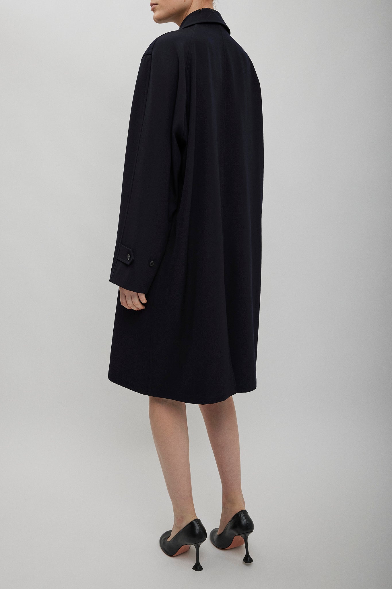 Dayton dark navy coat