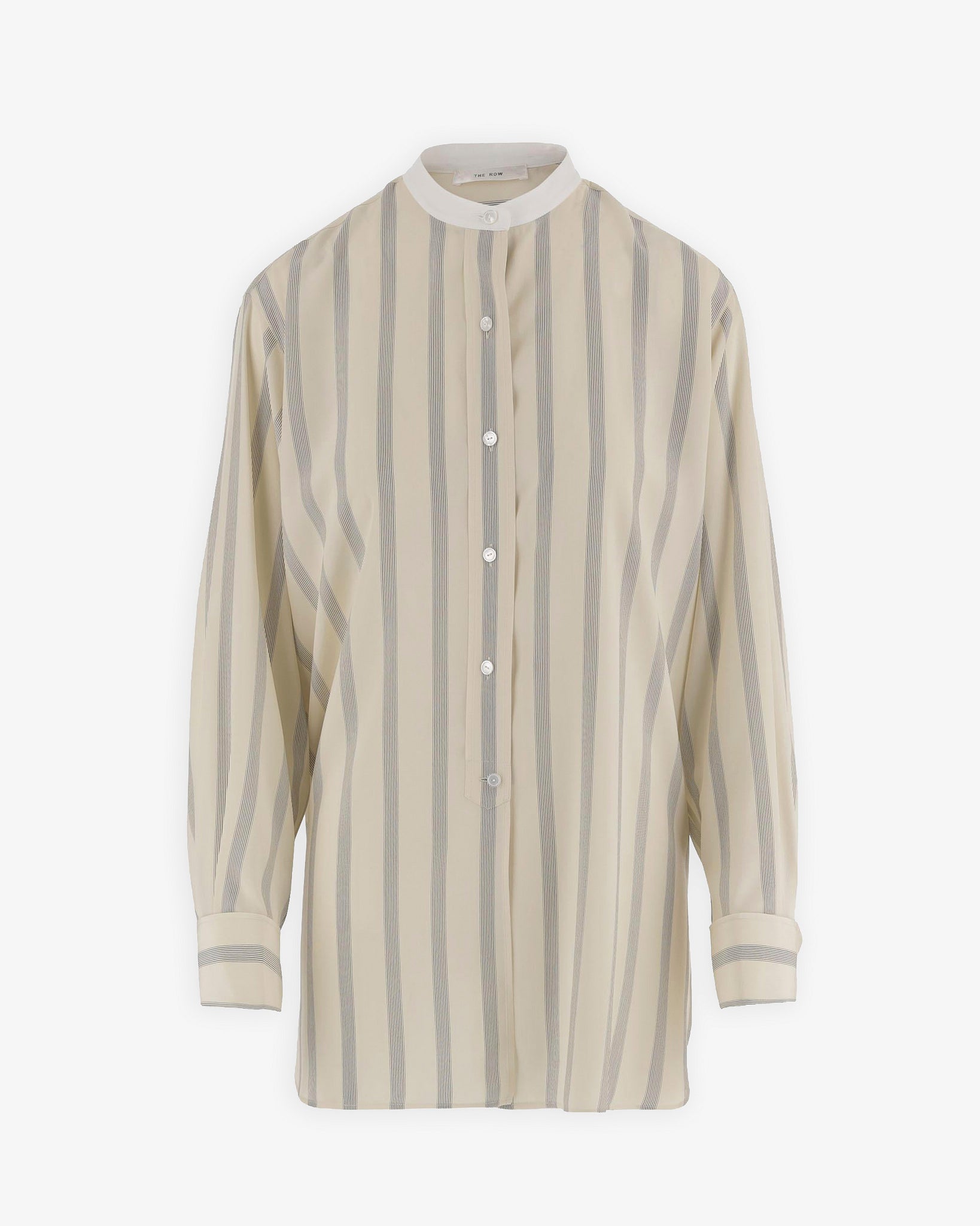 Falco white and black striped shirt