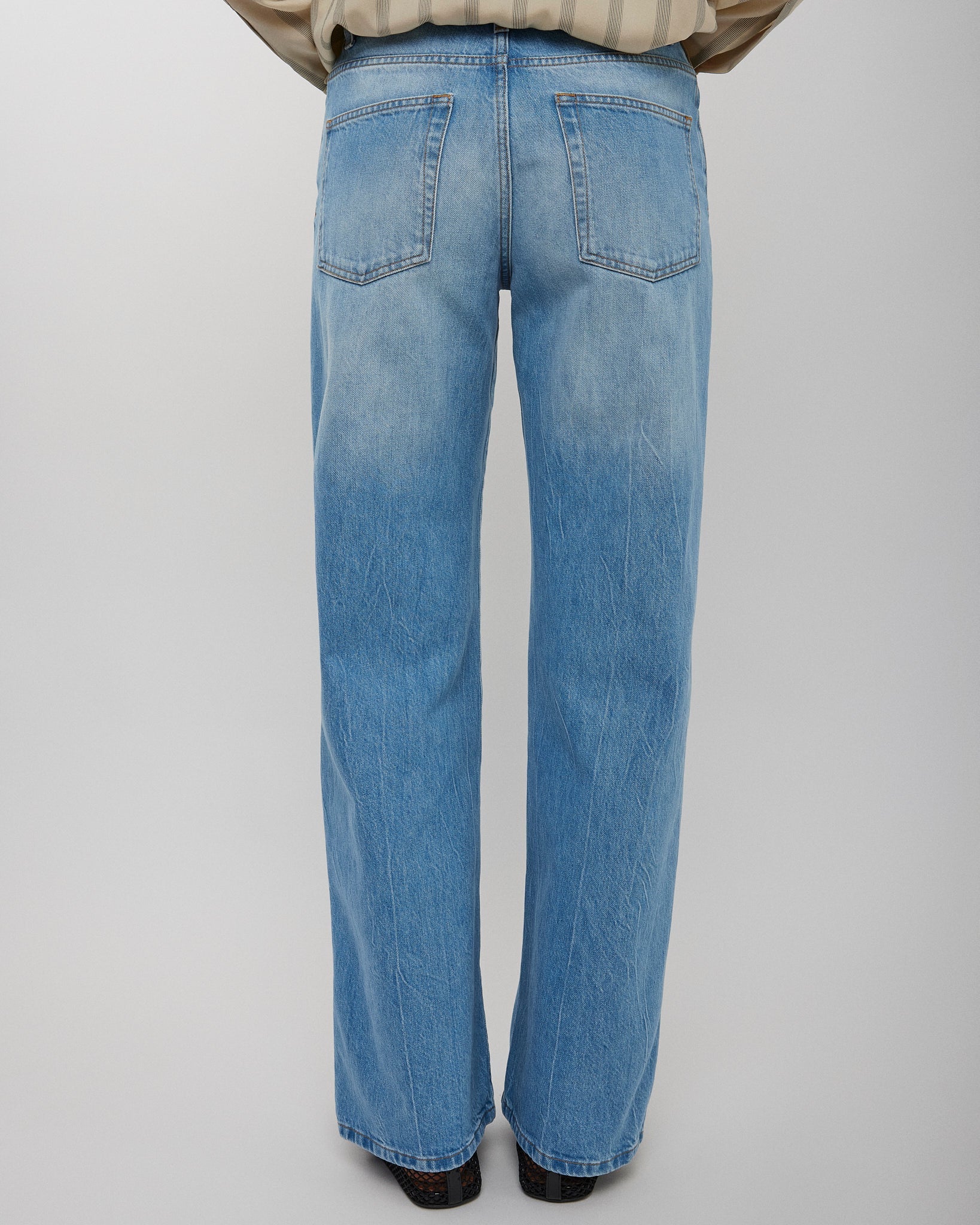 Eglitta blue denim pants