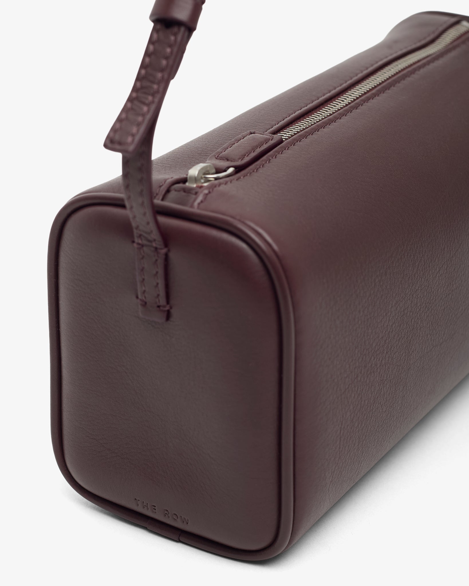 90s burgundy leather bag