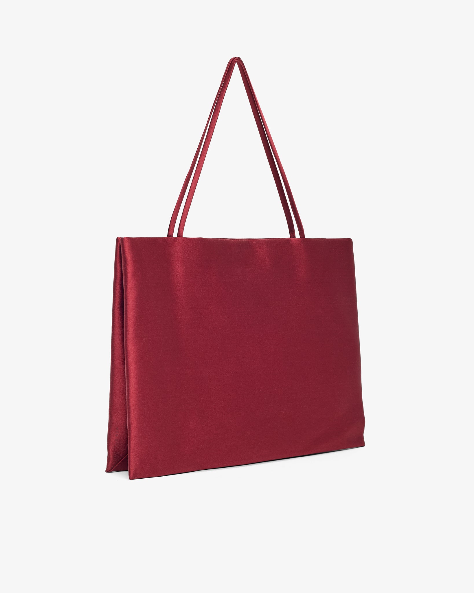 Cecily large red tote bag