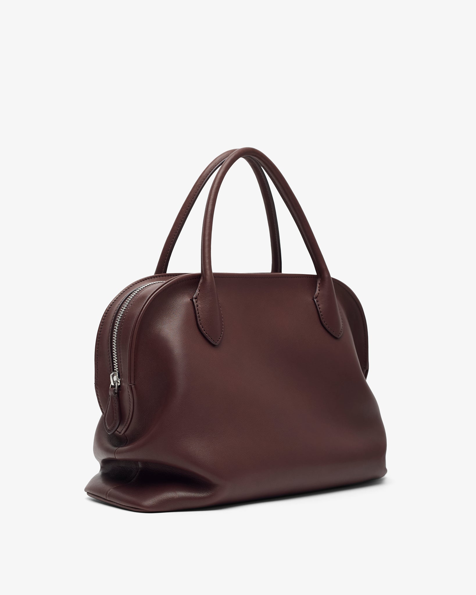 Agnes 12 burgundy leather bag