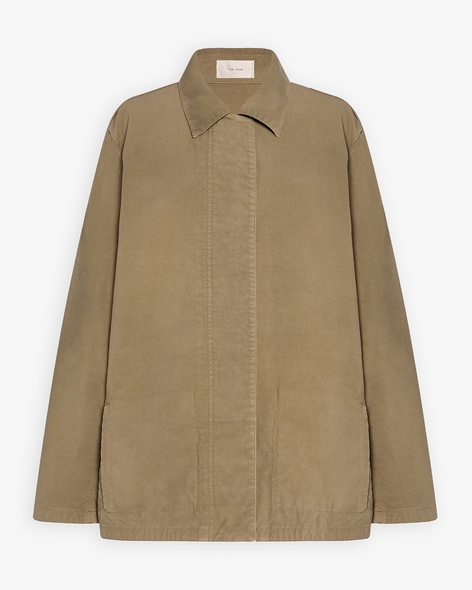 Baeza beige cotton jacket