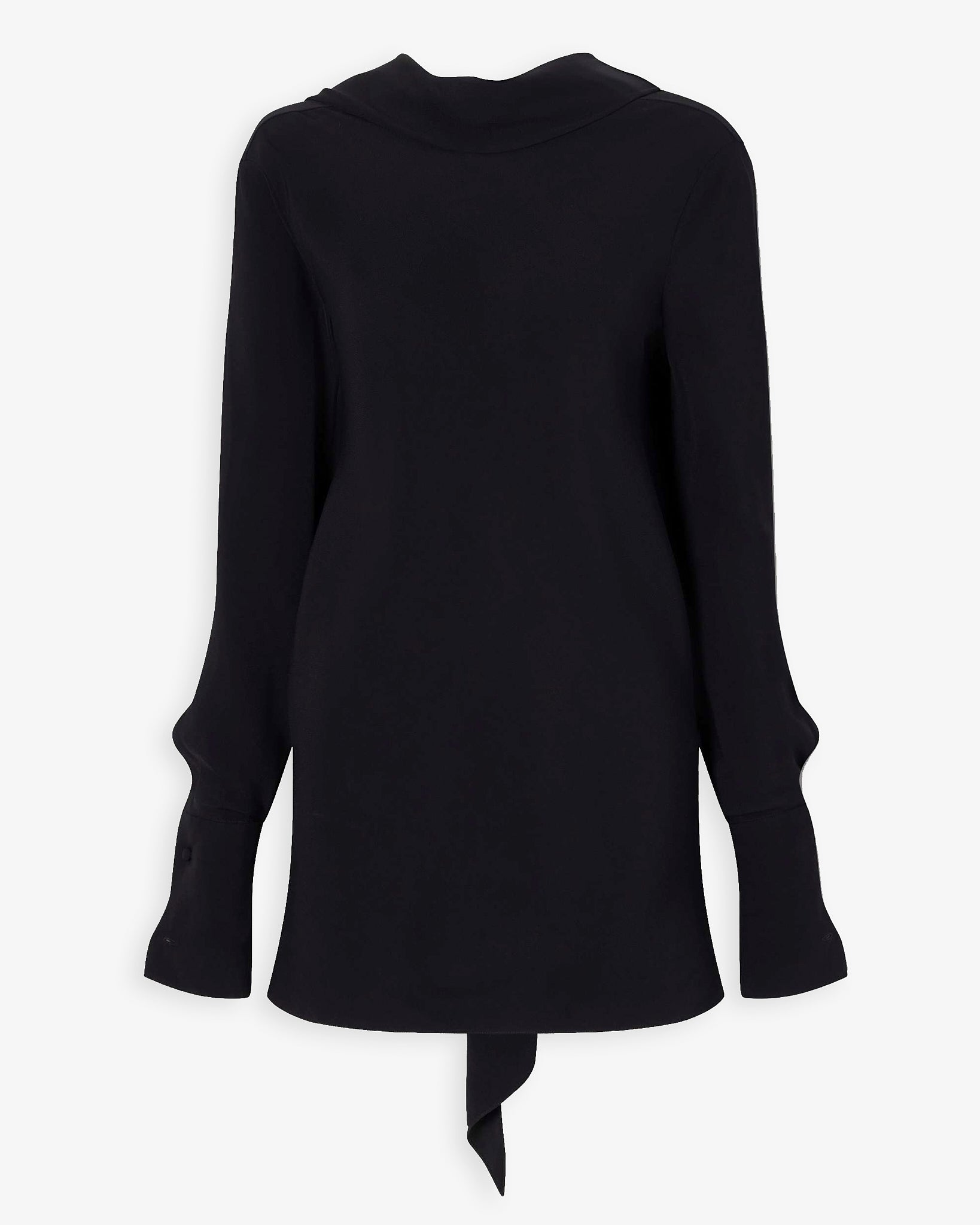 Evo black viscose top