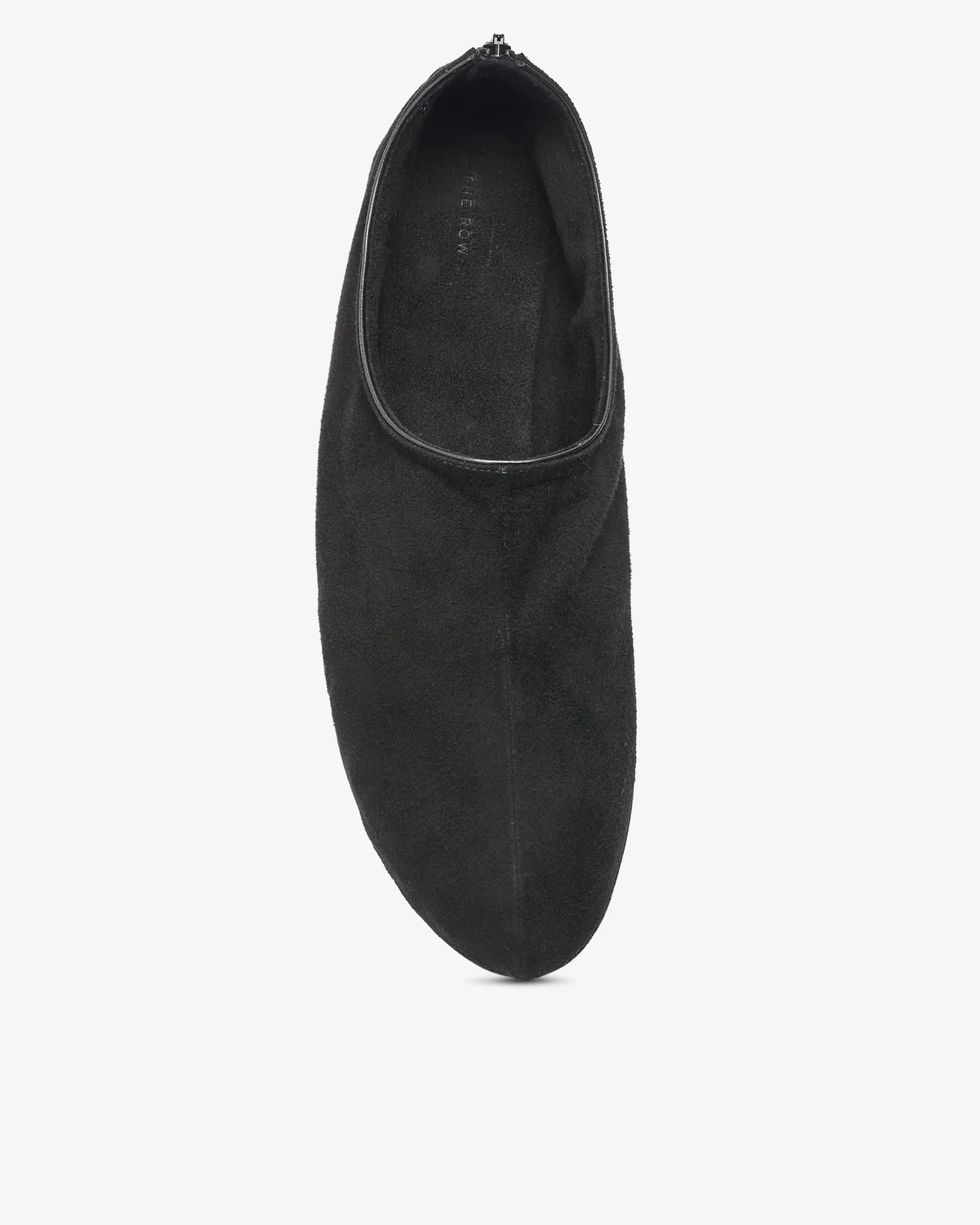 Stellene black suede ballet flats