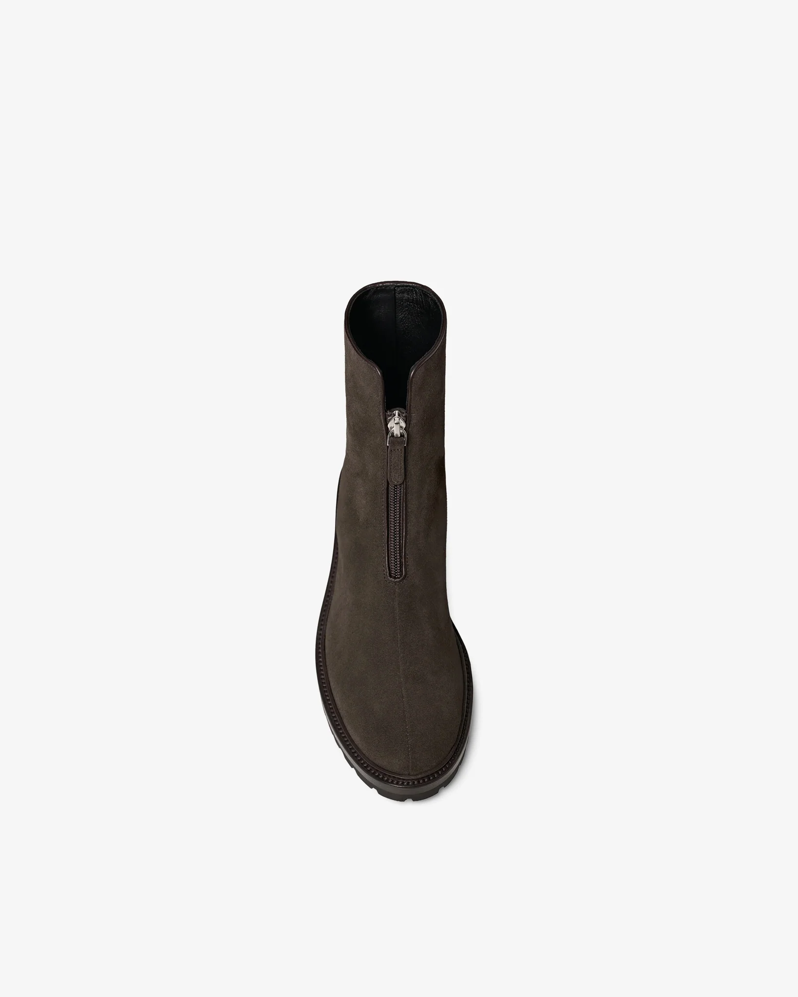 Hike sporty suede zip boots