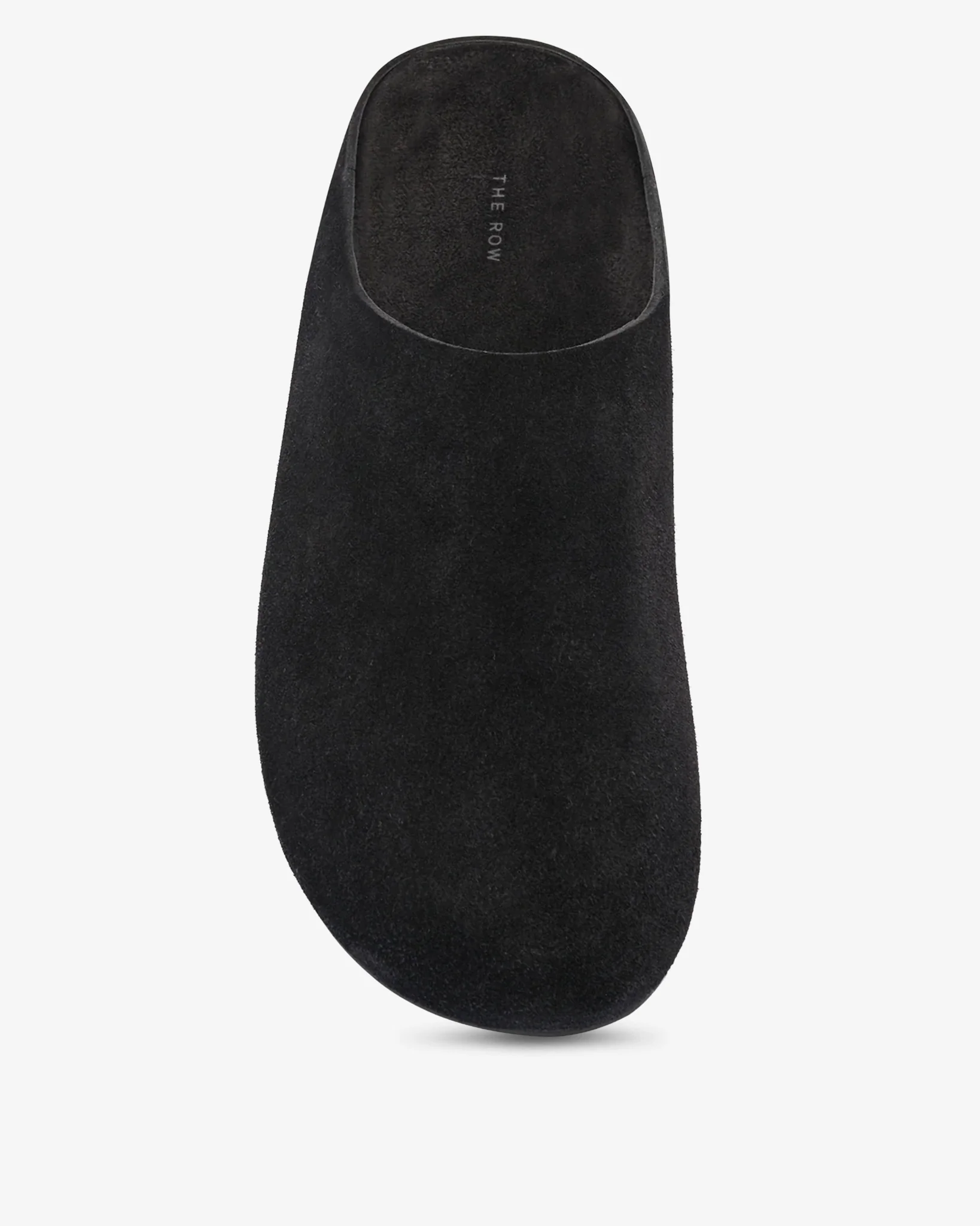 Hudson black mule slides