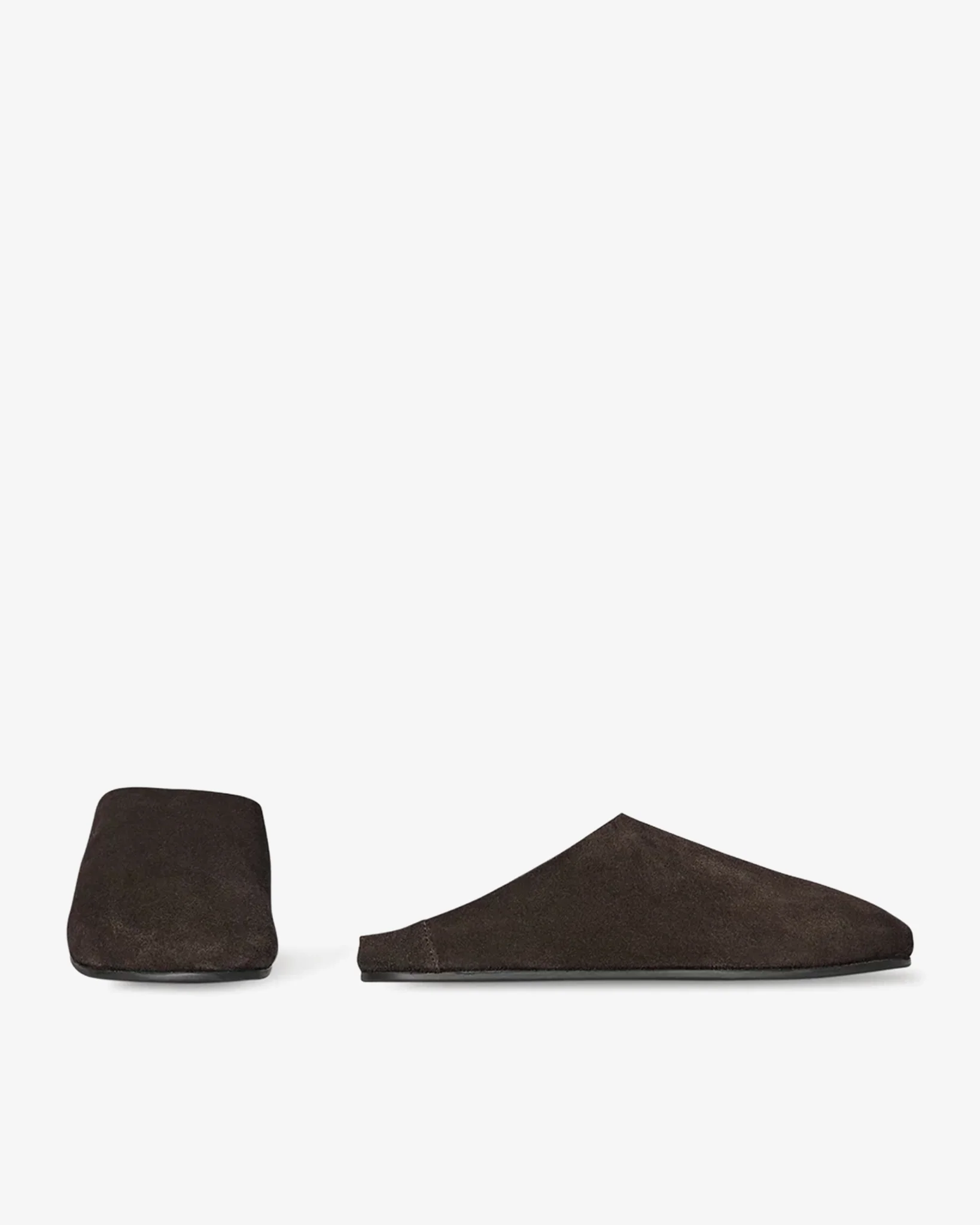 Hudson brown mule slides