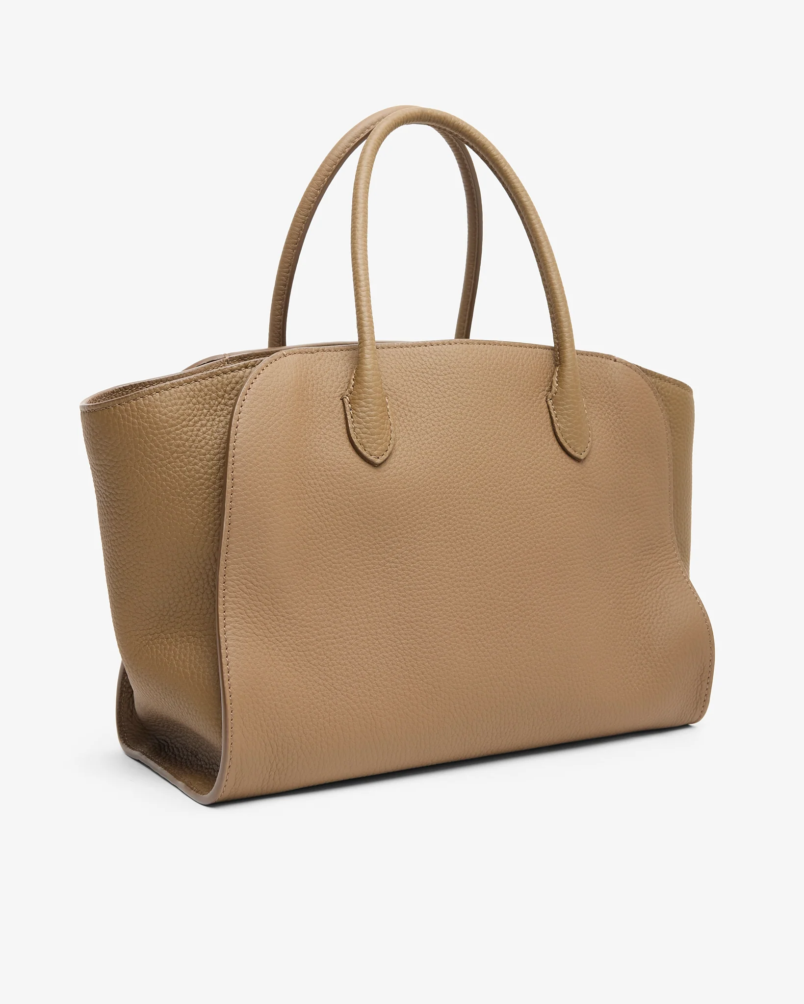 Marlo 12 tan leather bag