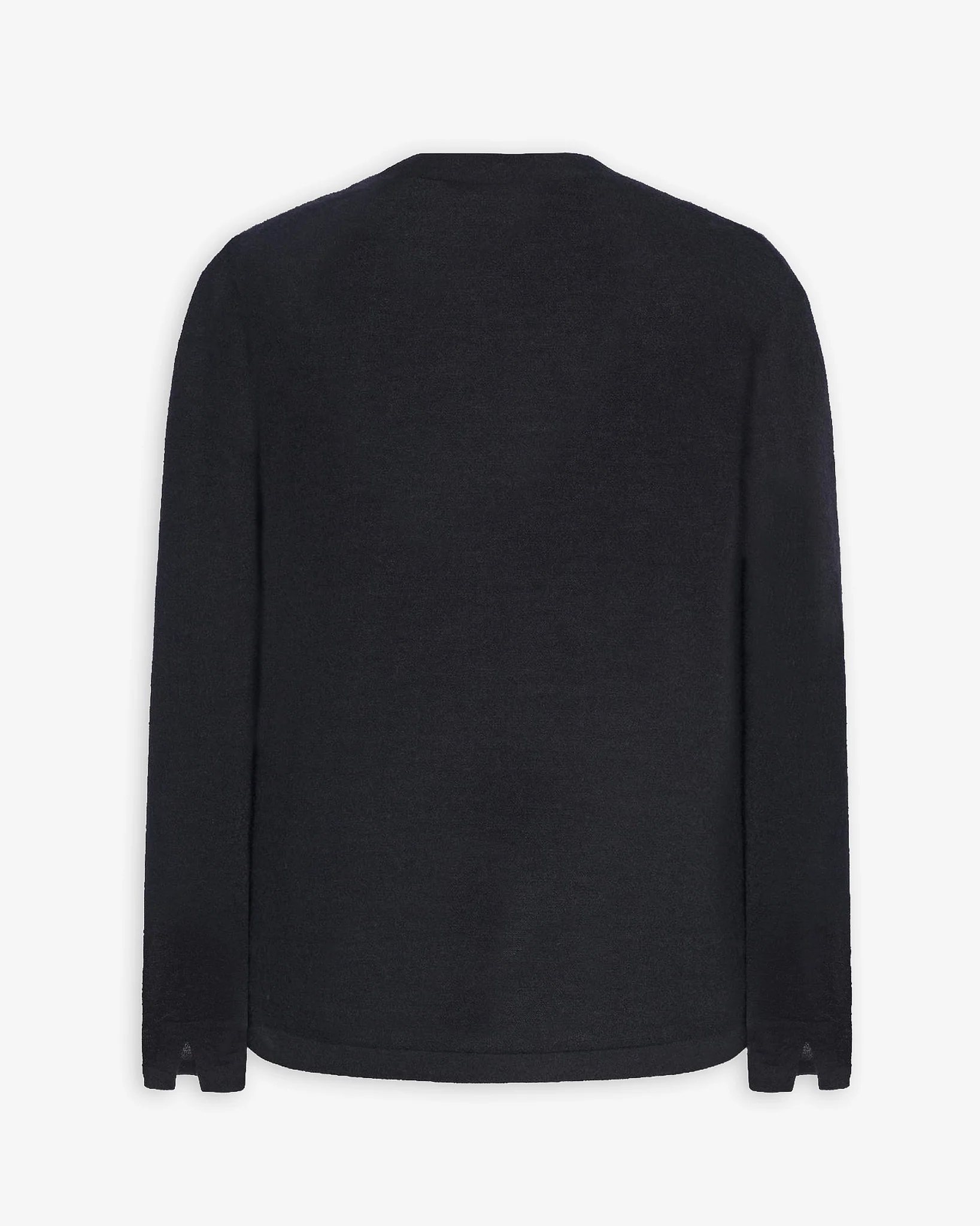 Poesis black cashmere v-neck sweater