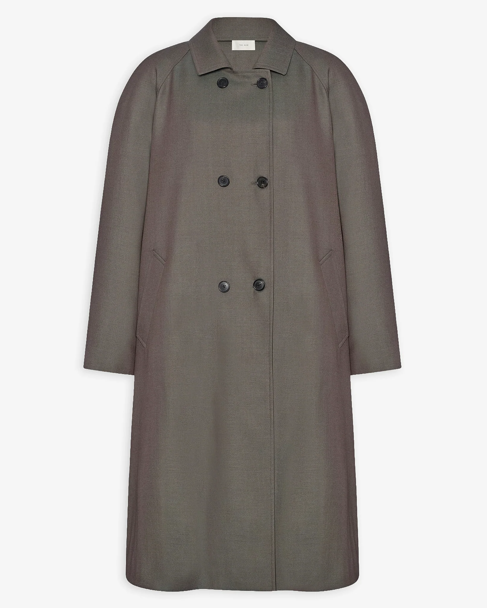 Emma wool twill coat