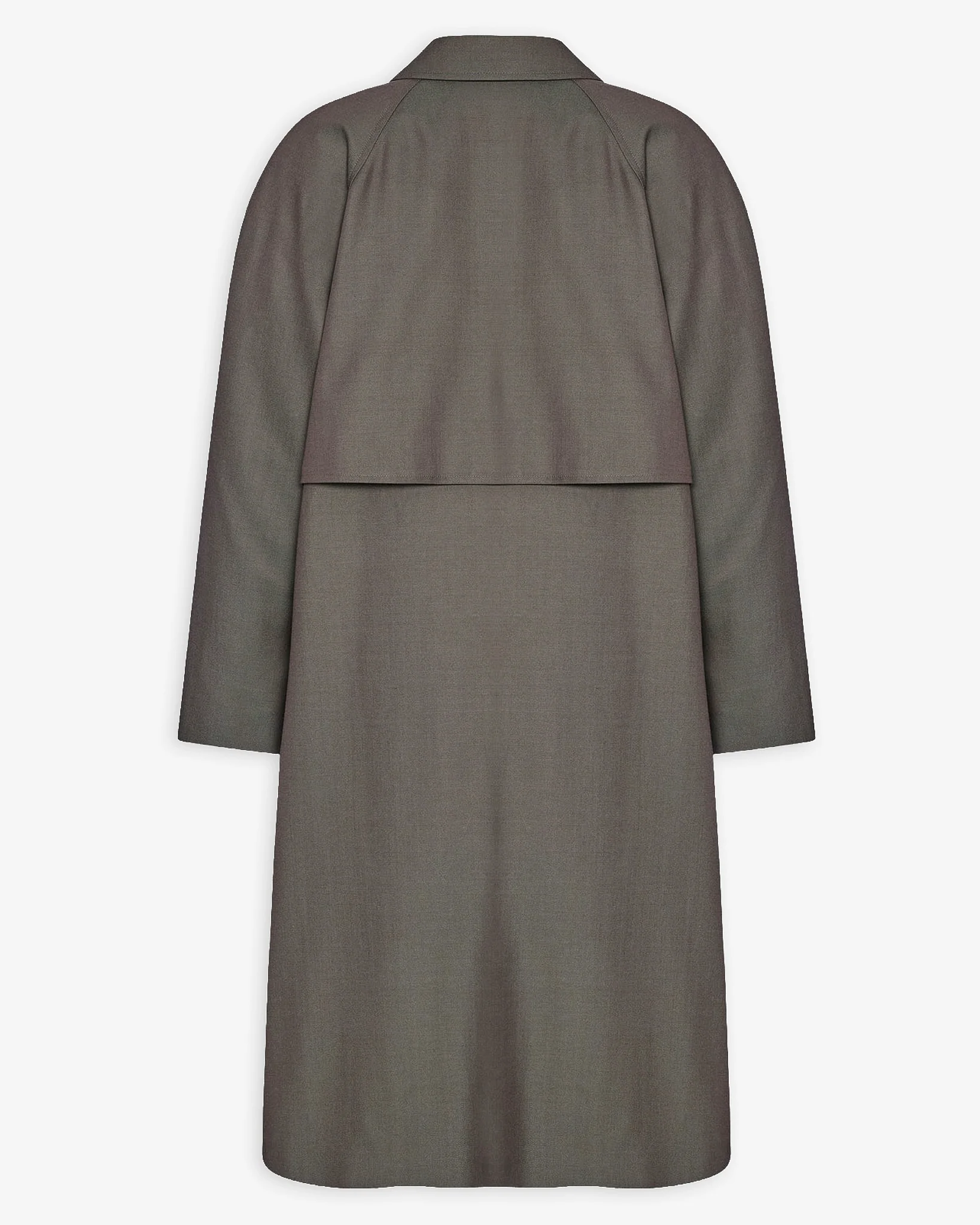 Emma wool twill coat