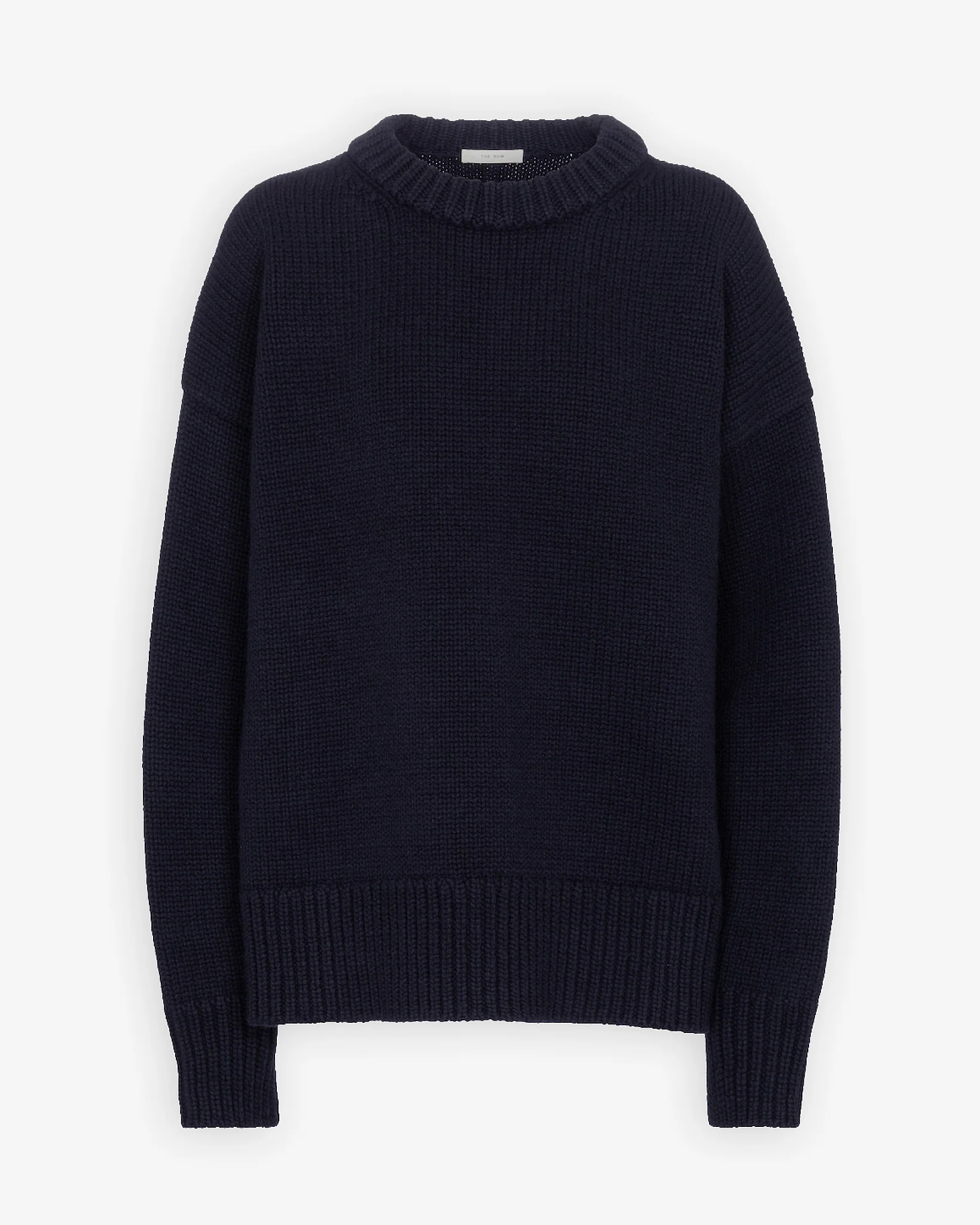 Ophelia navy wool cashmere sweater