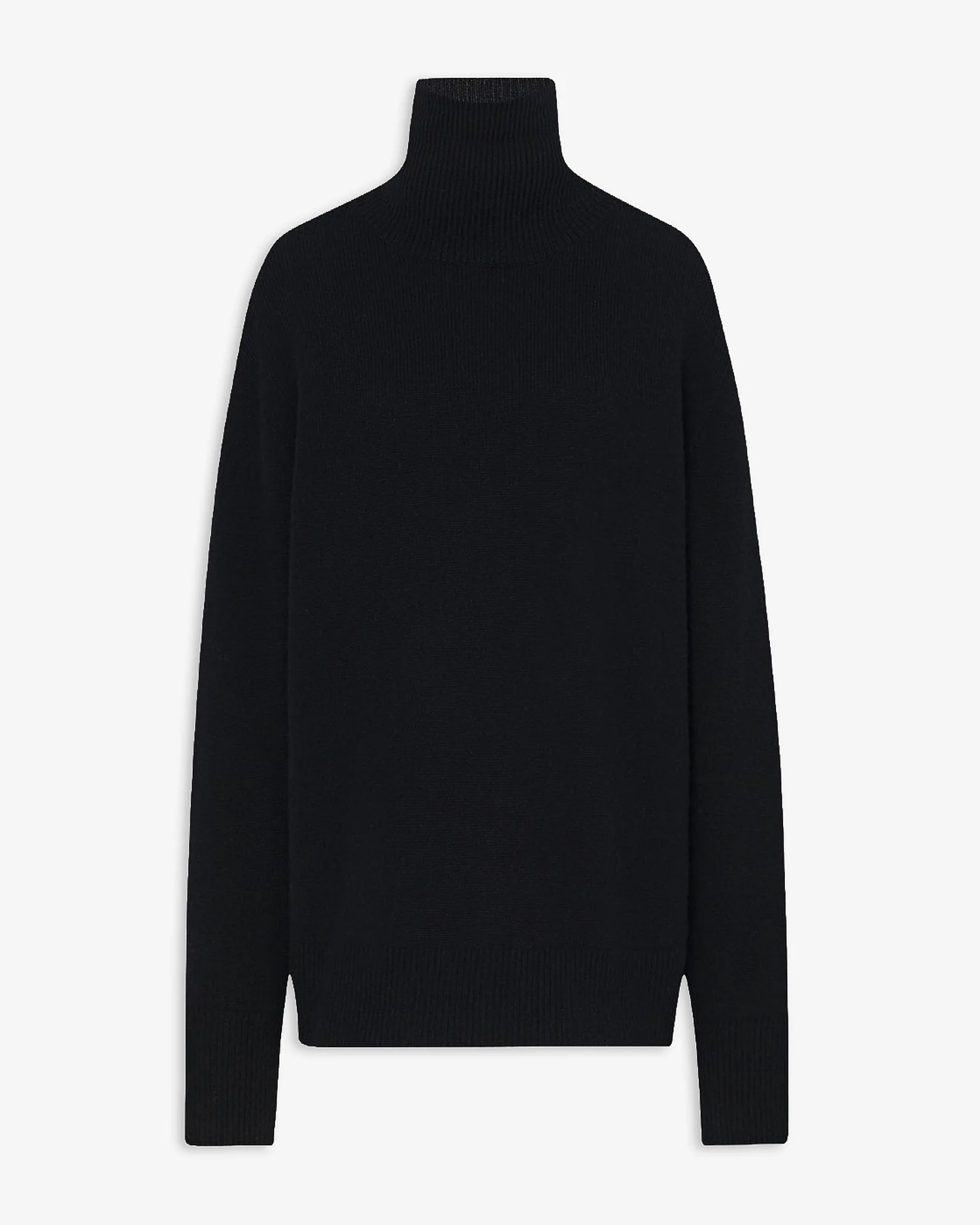 Stepny black turtleneck sweater
