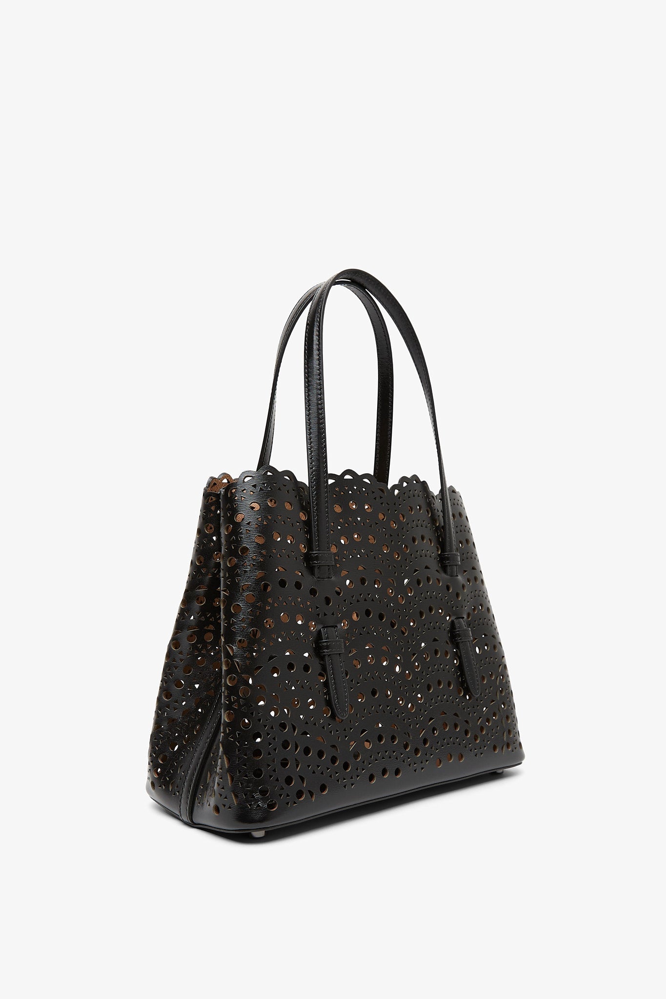 Mina 25 vienne vague black tote bag