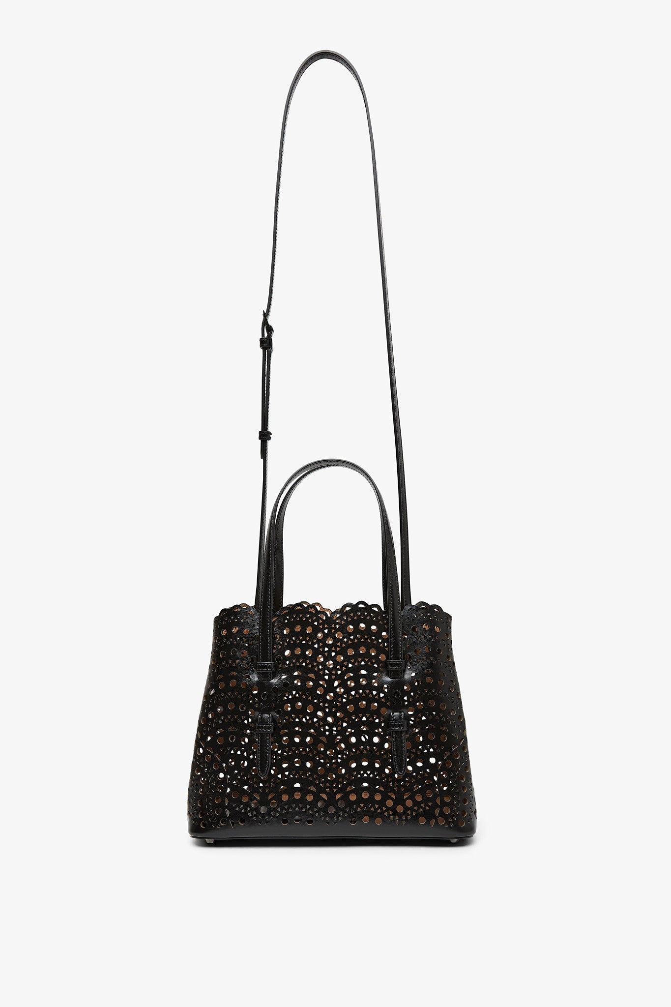 Mina 25 vienne vague black tote bag