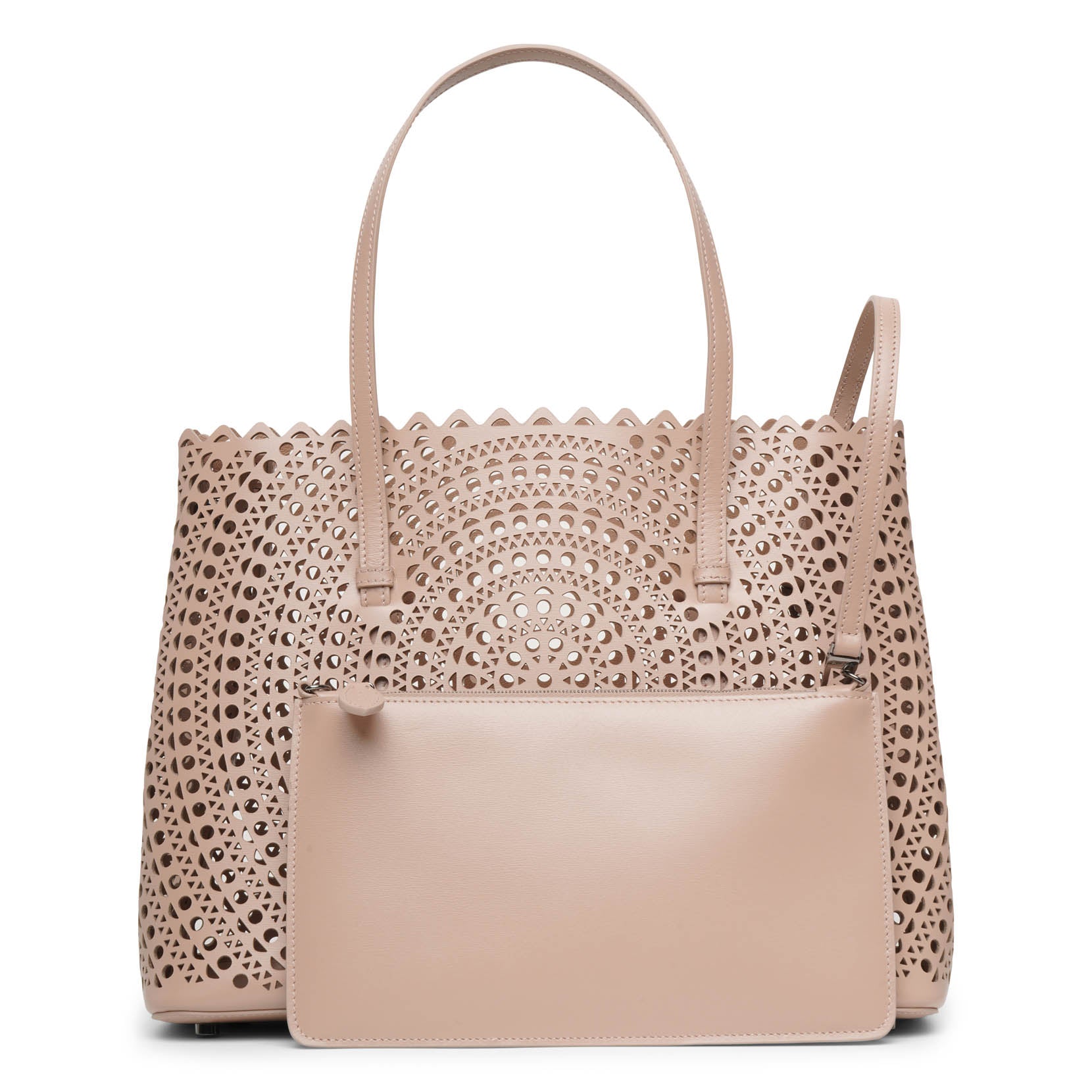 Mina 32 vienne circulaire beige tote bag