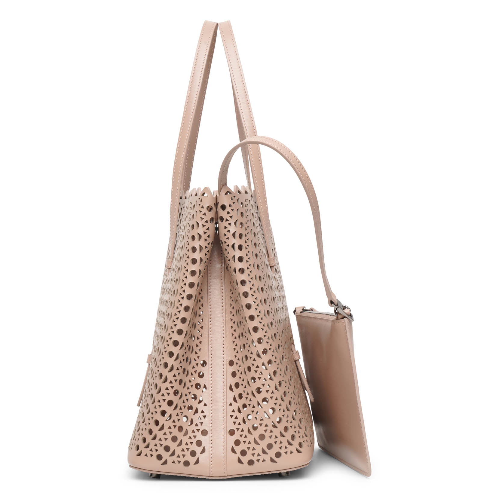 Mina 32 vienne circulaire beige tote bag