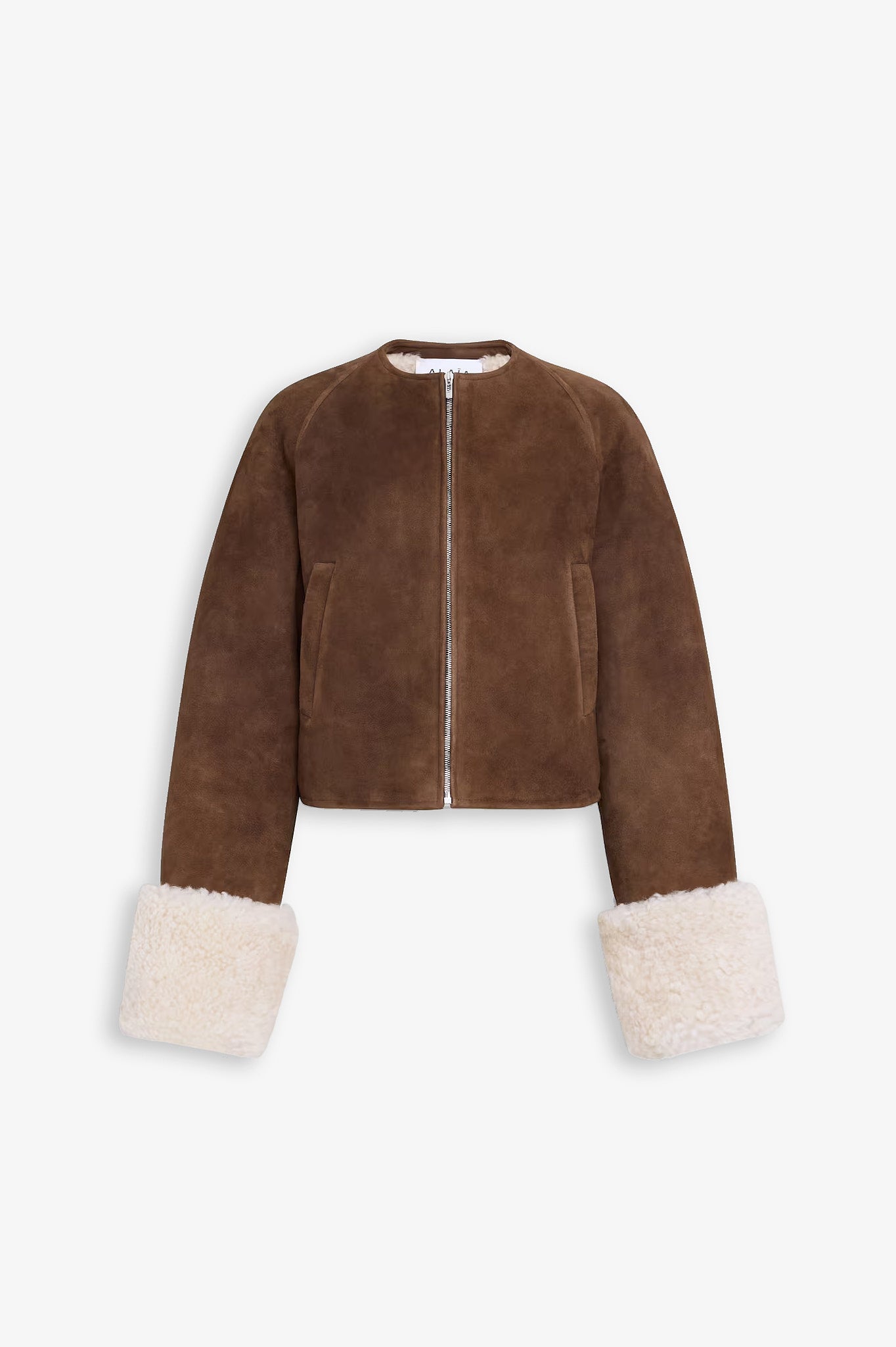 Shearling aviator jacket