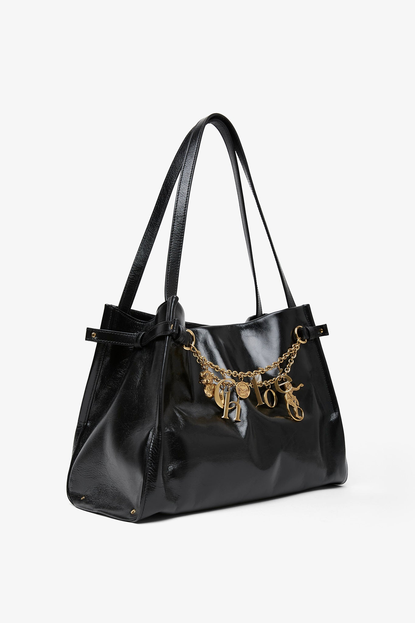 Chloe charms black shoulder bag