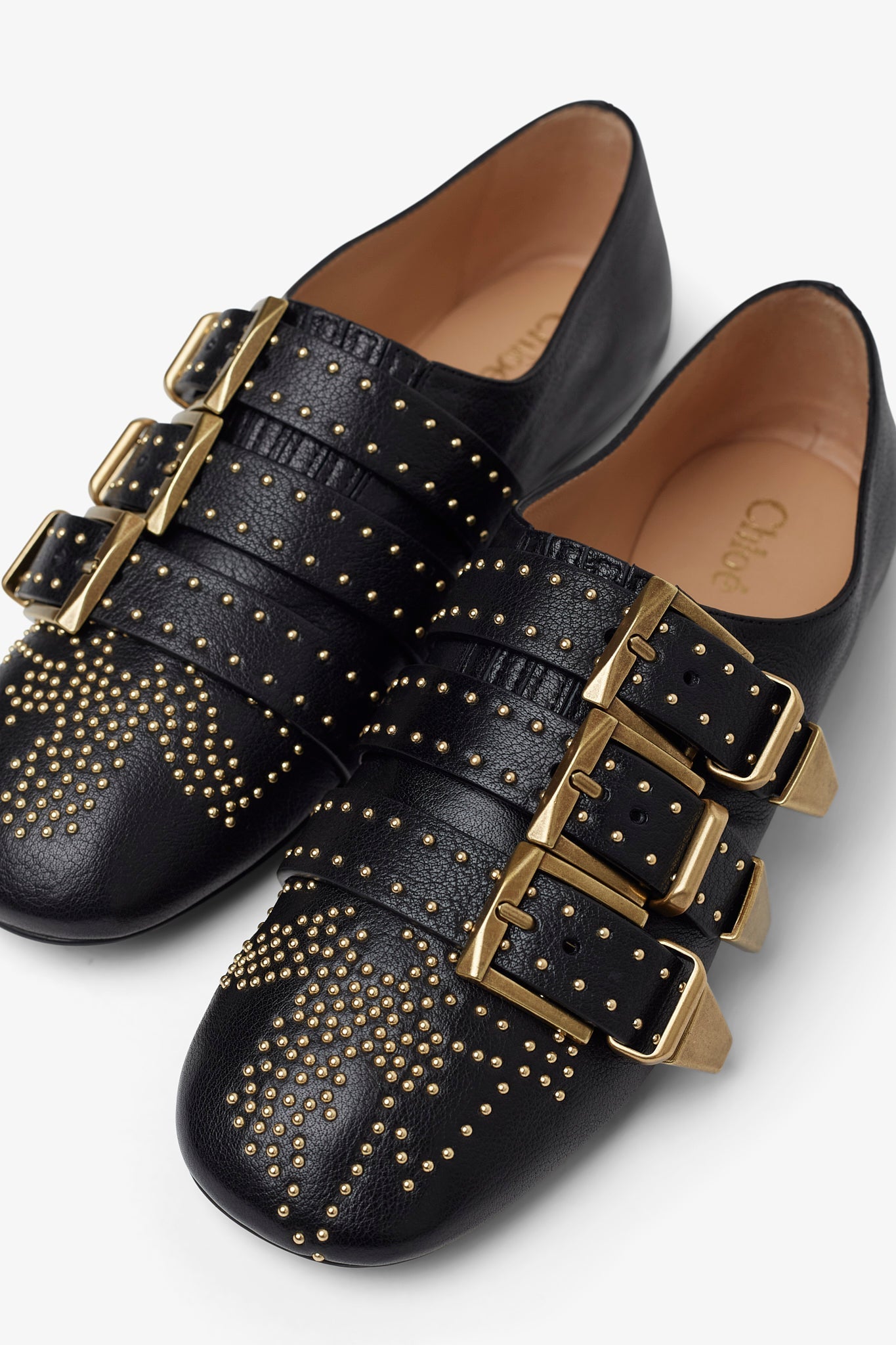 Susan black flats